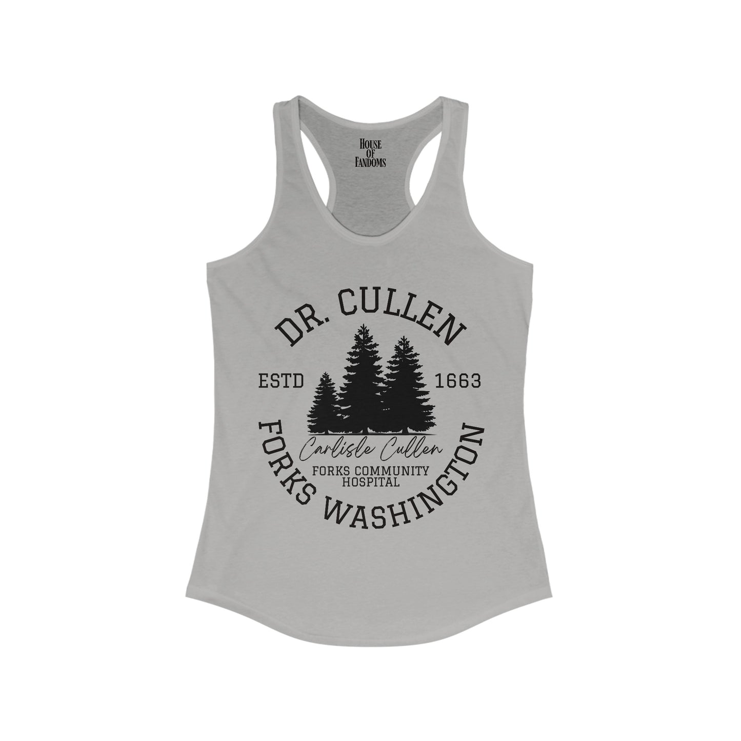 Twilight Saga Movie Book Shirt Tank - Dr Carlisle Cullen