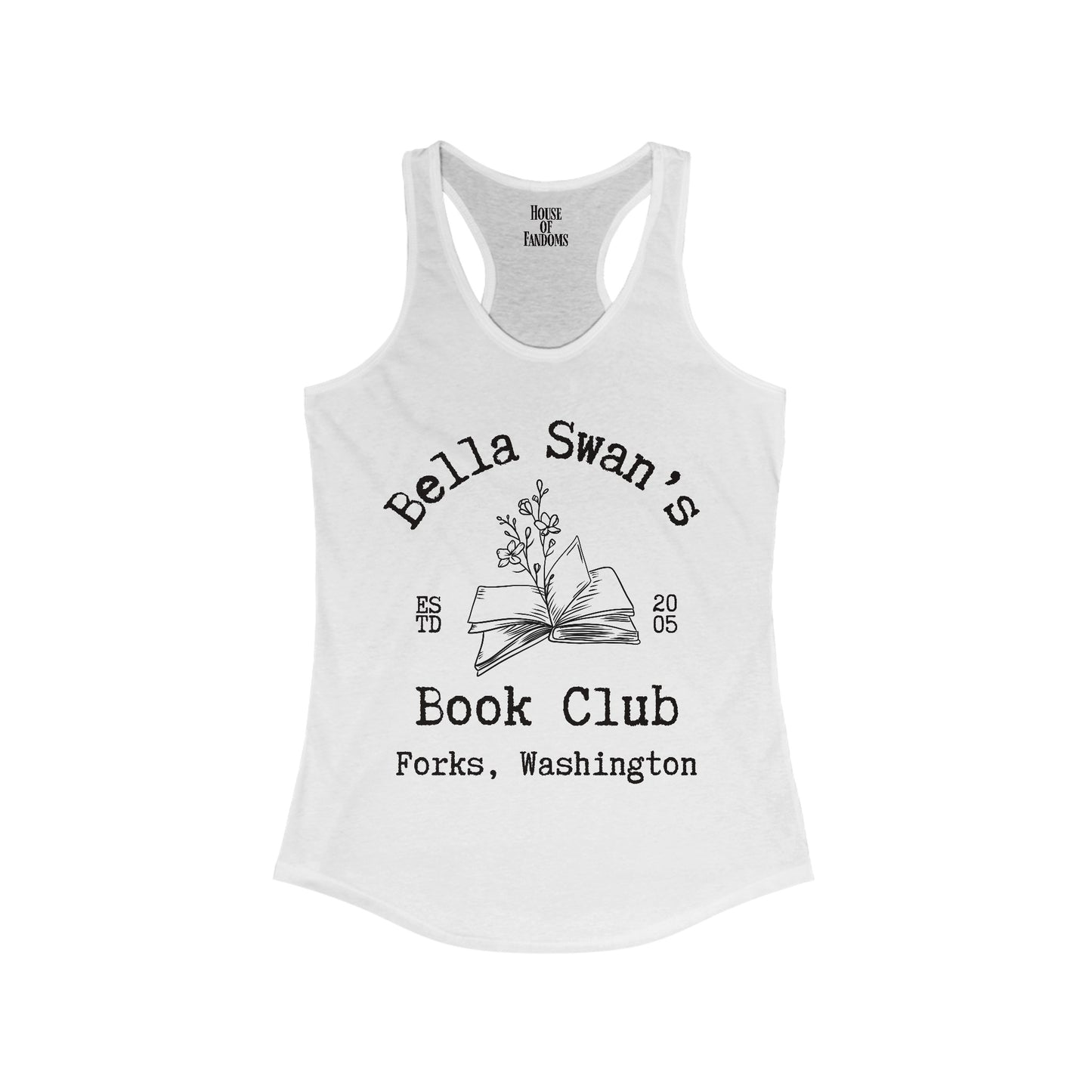 Twilight Saga Movie Book Shirt Tank - Bella Swan Book Club