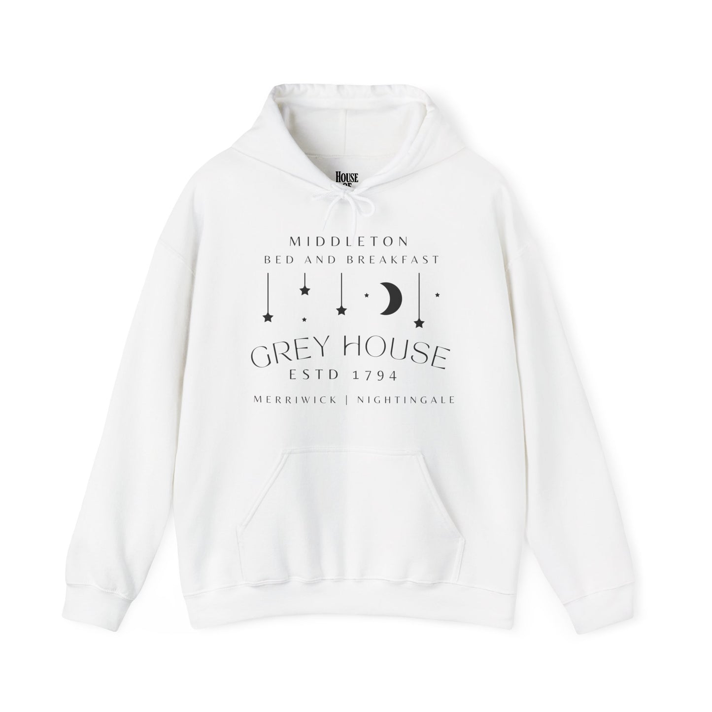 The Good Witch Hoodie - Grey House