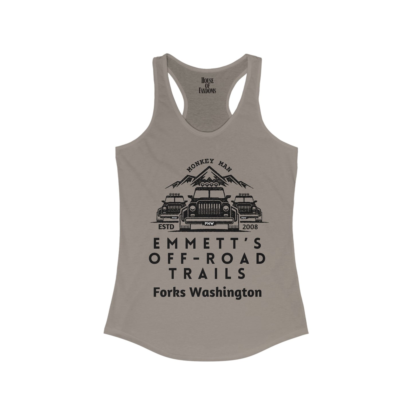 Twilight Saga Movie Book Shirt Tank - Emmett Cullen