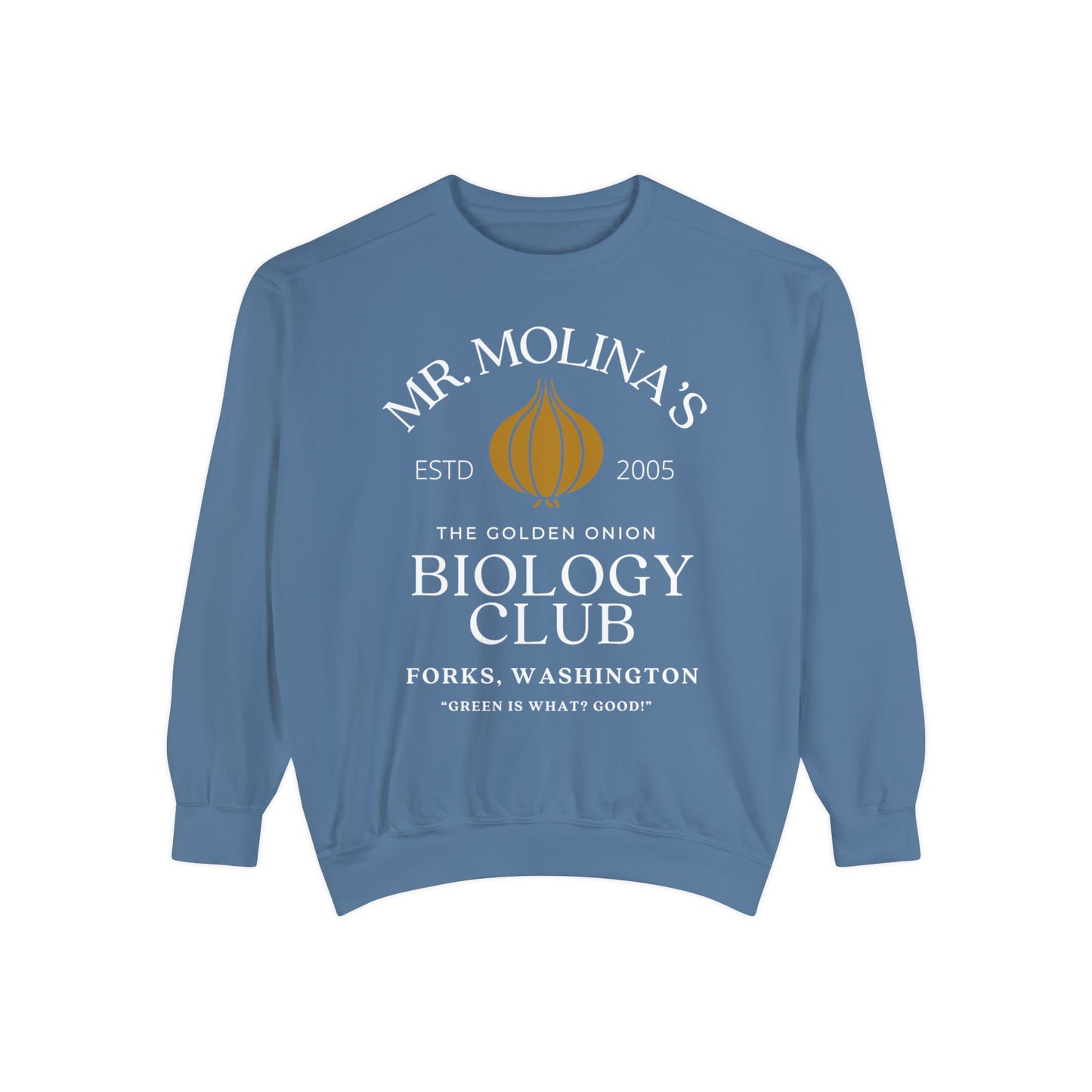 Comfort Colors® Twilight Saga Movie Book Sweatshirt - Mr Molina Biology Club