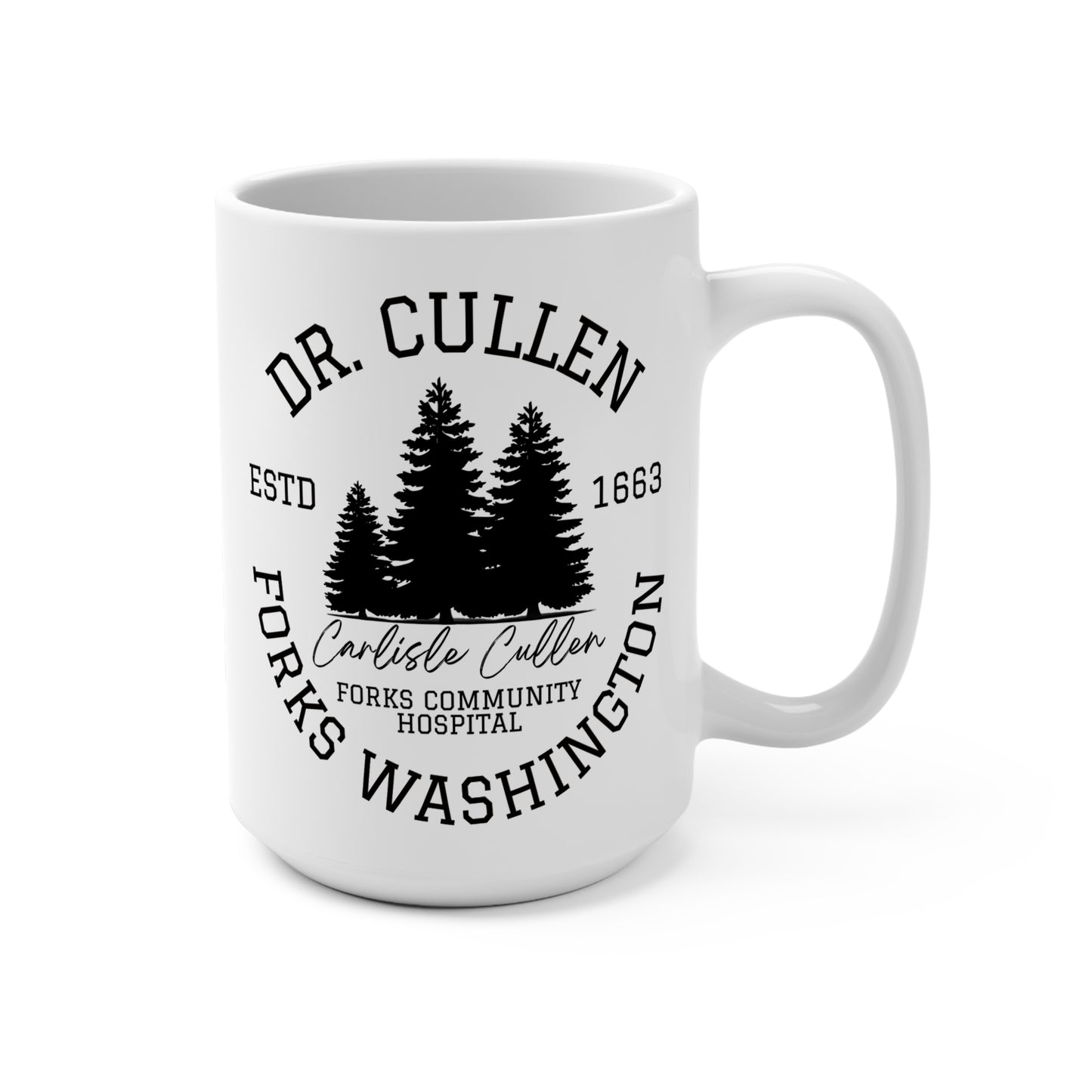 Twilight Saga Movie Book Coffee Mug - 15 oz - Dr. Carlisle Cullen