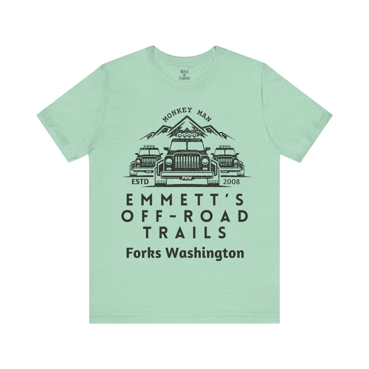 Twilight Saga Movie Book Shirt - Emmett Cullen