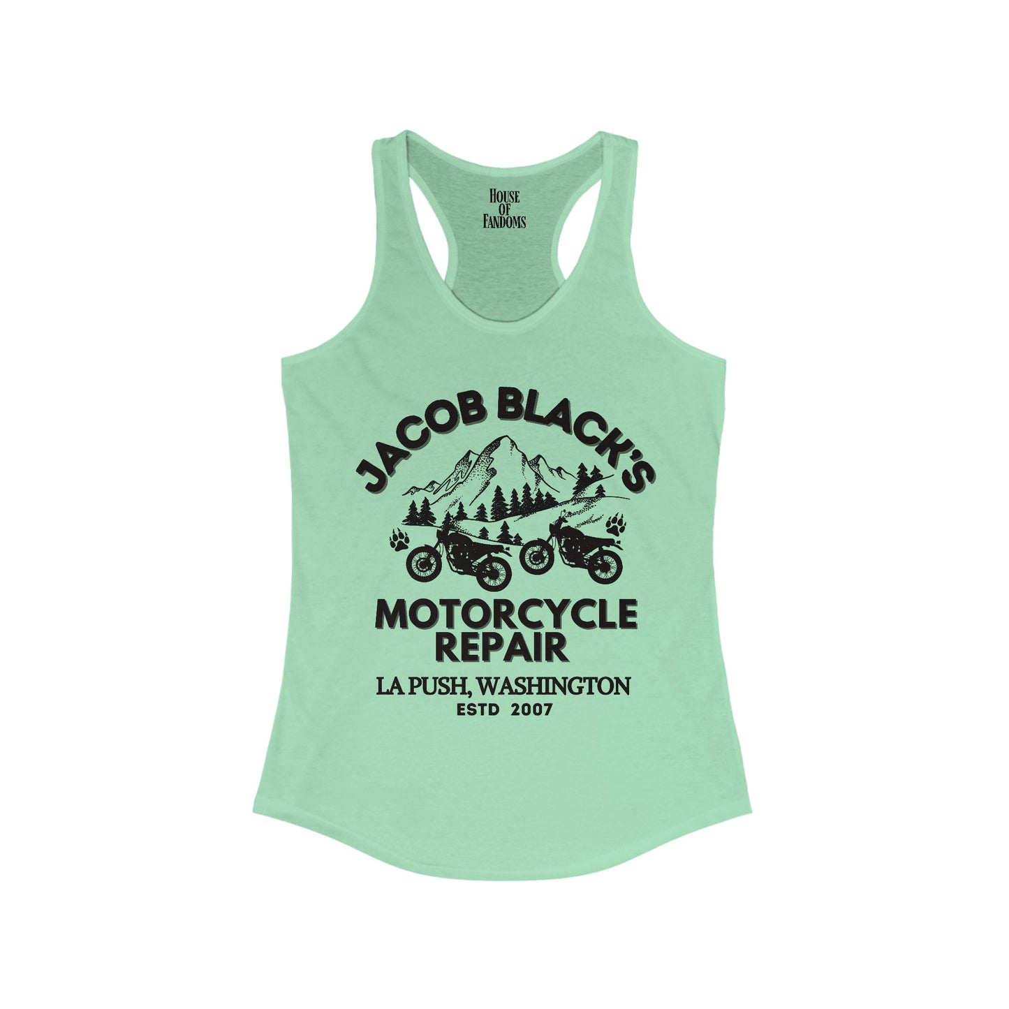 Twilight Saga Movie Book Shirt Tank - Jacob Black