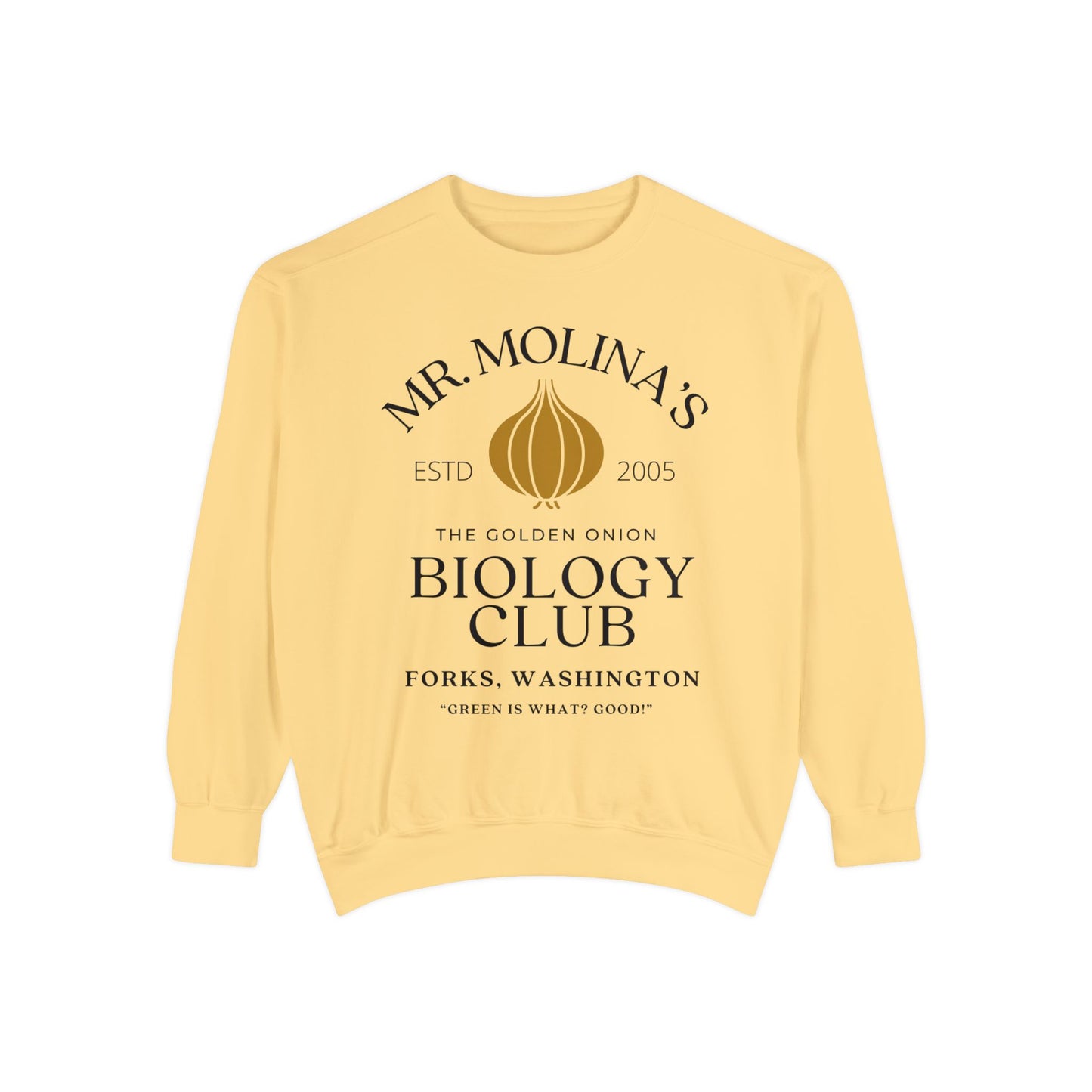 Comfort Colors® Twilight Saga Movie Book Sweatshirt - Mr Molina Biology Club