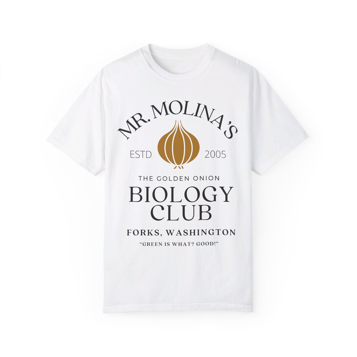 Comfort Colors® Twilight Saga Movie Book Shirt - Mr. Molina Biology Club