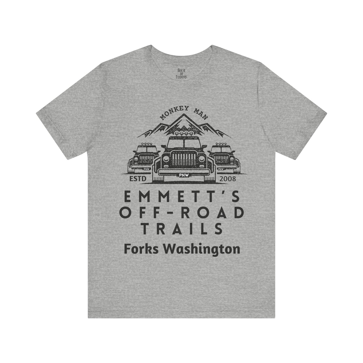 Twilight Saga Movie Book Shirt - Emmett Cullen