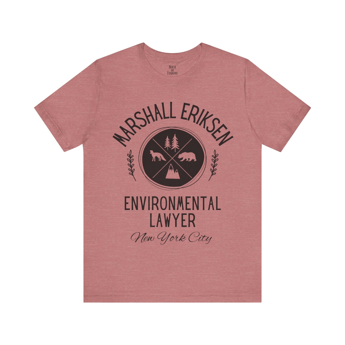 How I Met Your Mother Shirt - Marshall Eriksen - Environmental Lawyer