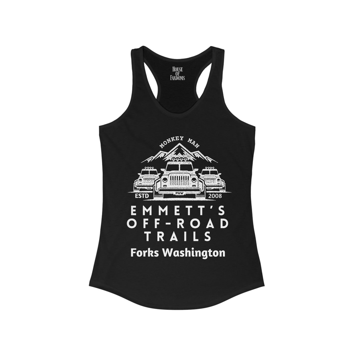 Twilight Saga Movie Book Shirt Tank - Emmett Cullen