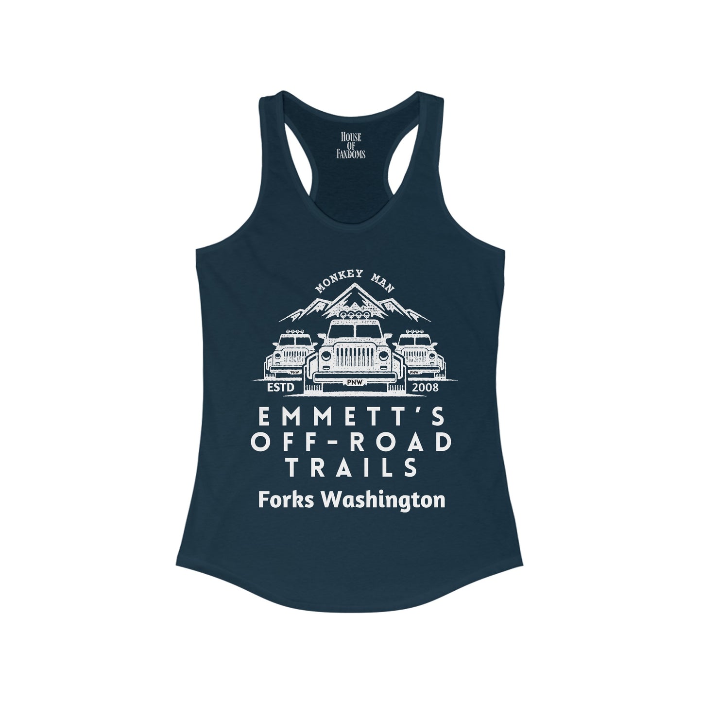 Twilight Saga Movie Book Shirt Tank - Emmett Cullen