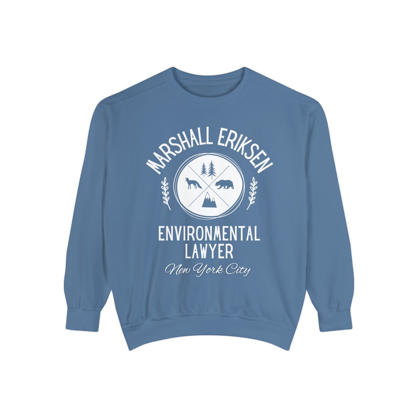 Comfort Colors® How I Met Your Mother TV Show Sweatshirt - Marshall Eriksen