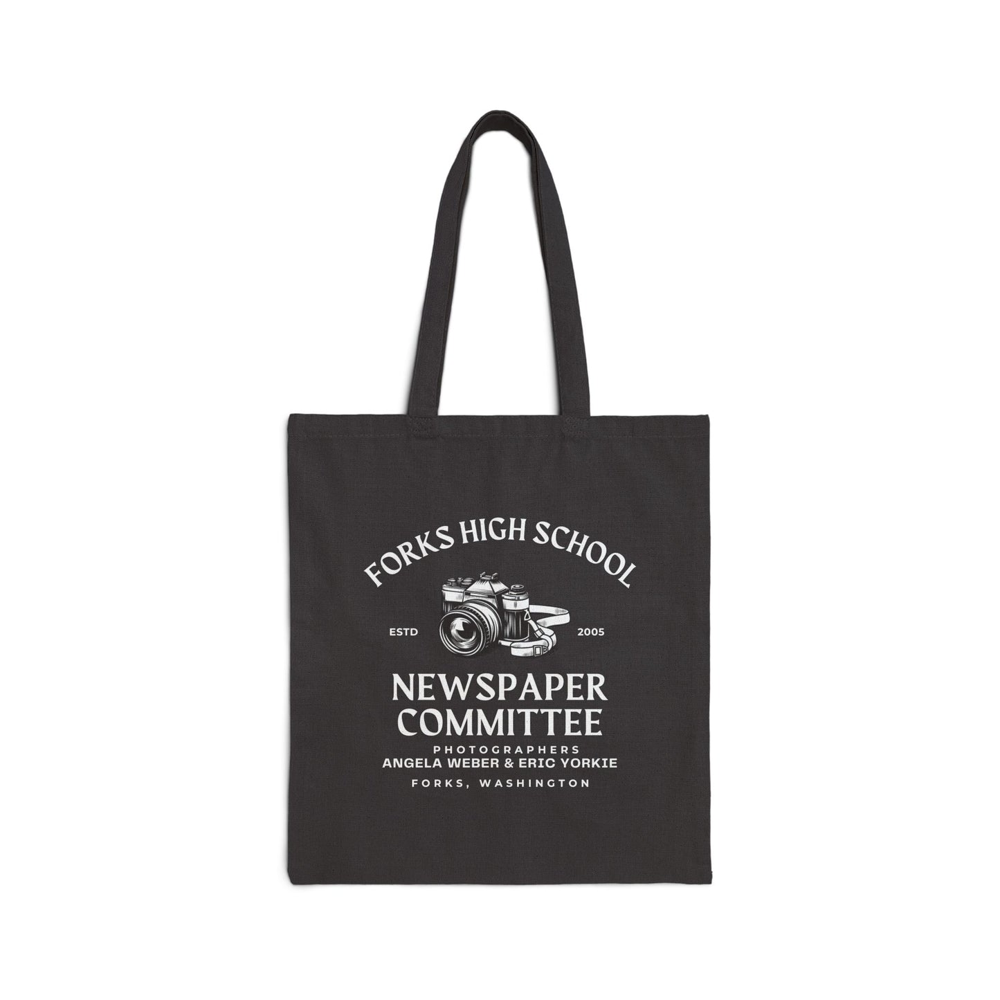 Twilight Saga Movie Tote Bag - Forks High School Newspaper Committee