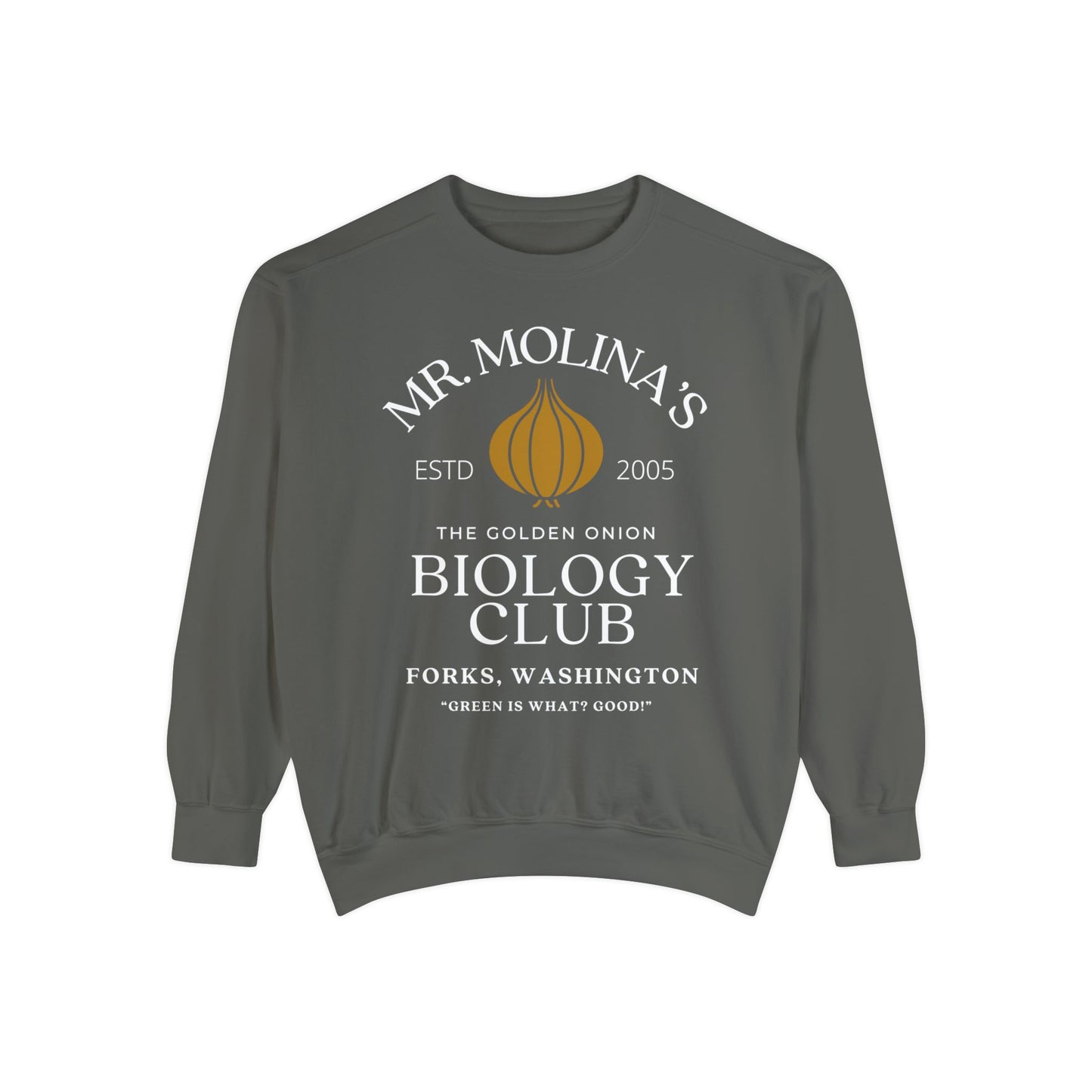 Comfort Colors® Twilight Saga Movie Book Sweatshirt - Mr Molina Biology Club