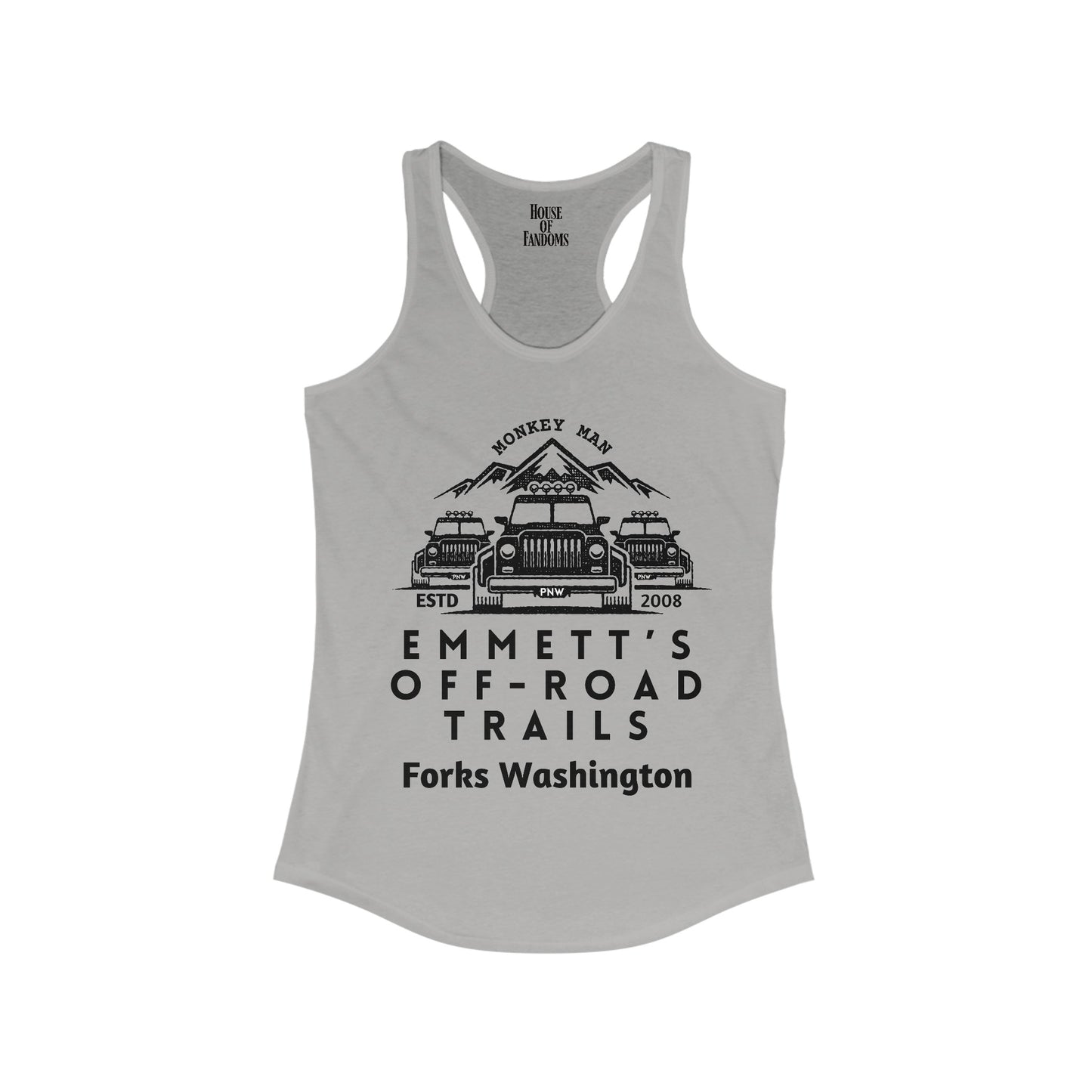 Twilight Saga Movie Book Shirt Tank - Emmett Cullen