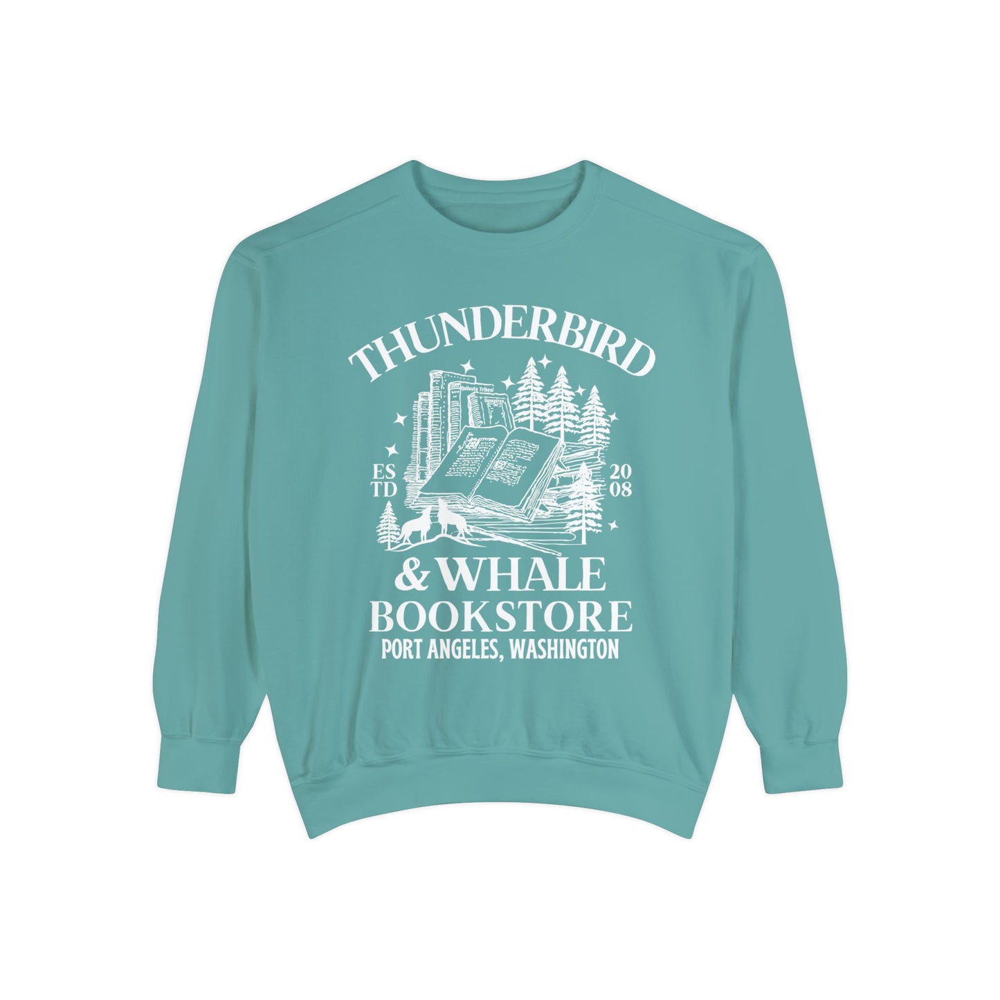 Comfort Colors® Twilight Saga Movie Book Sweatshirt - Thunderbird and Whale Bookstore