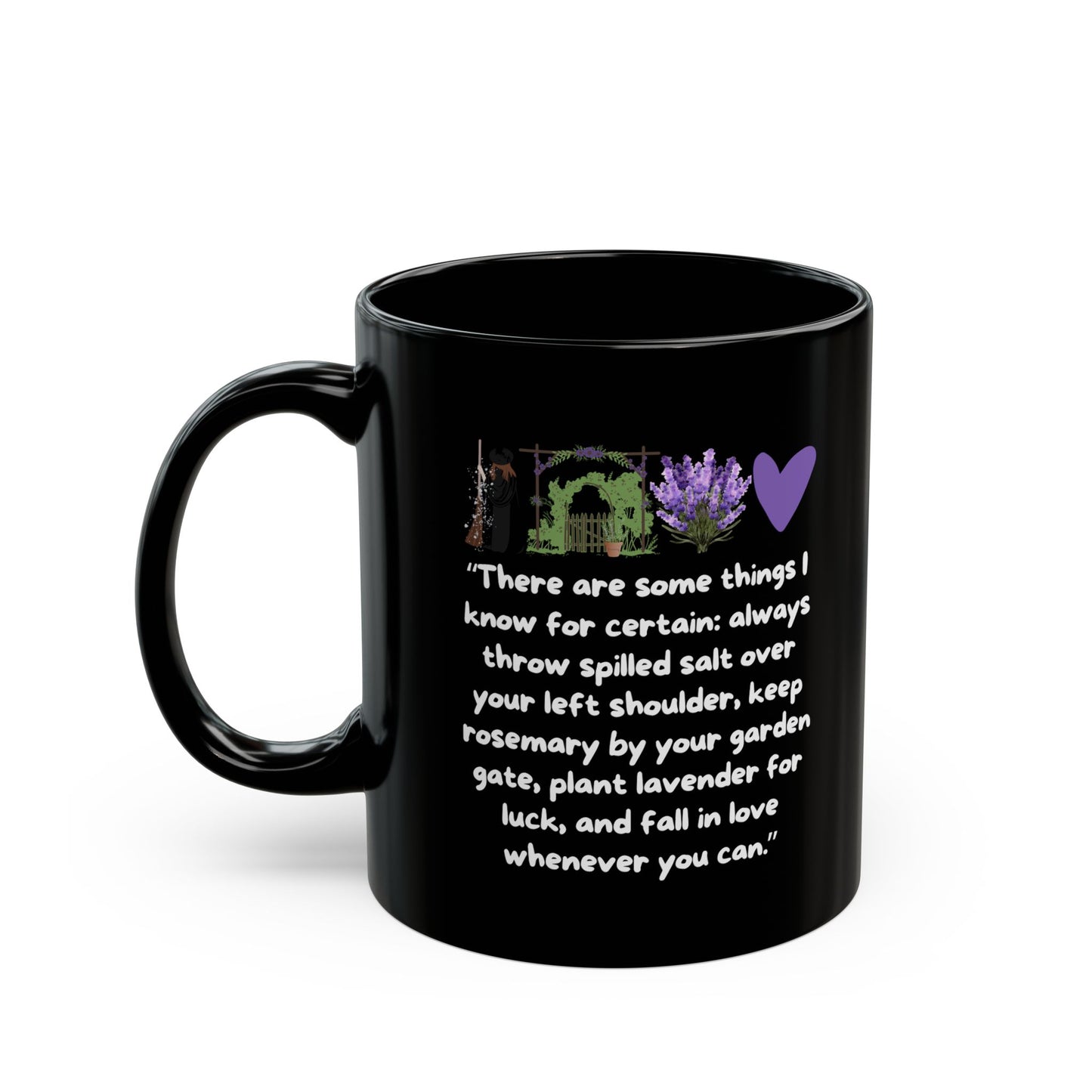 Practical Magic Black 11 oz Coffee Mug