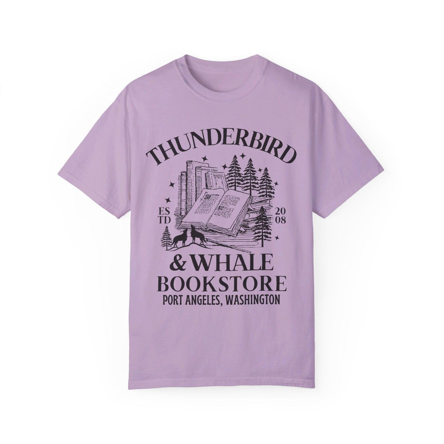 Comfort Colors® Twilight Saga Movie Book Shirt - Thunderbird and Whale Bookstore