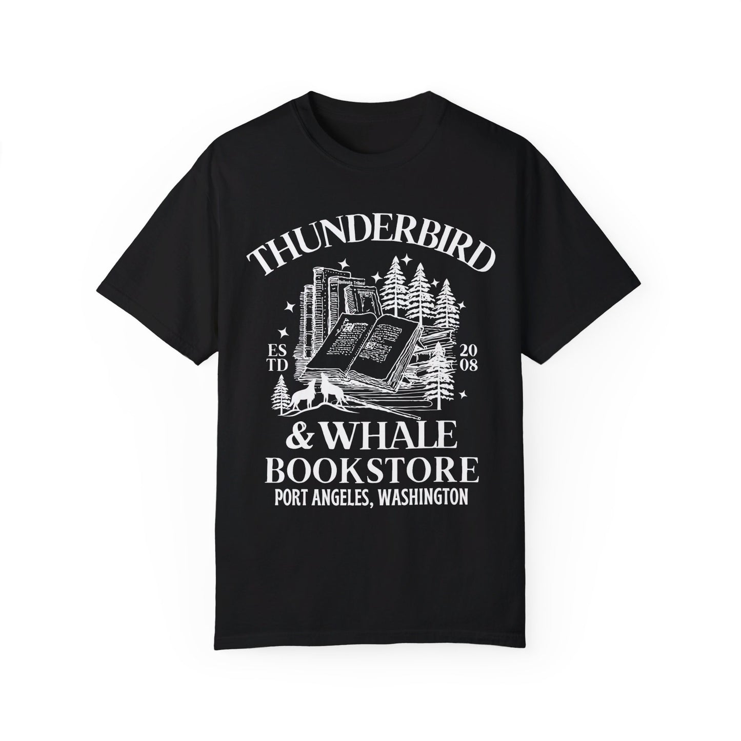 Comfort Colors® Twilight Saga Movie Book Shirt - Thunderbird and Whale Bookstore