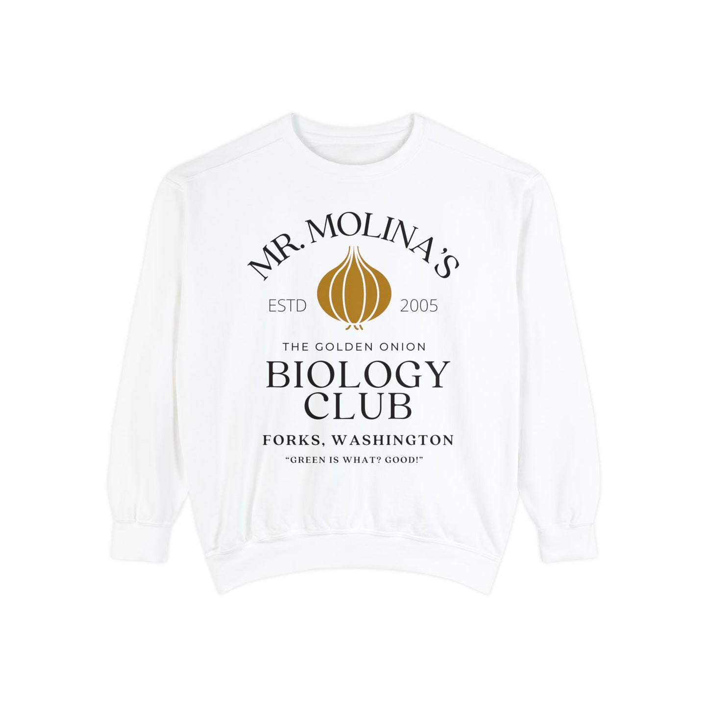 Comfort Colors® Twilight Saga Movie Book Sweatshirt - Mr Molina Biology Club