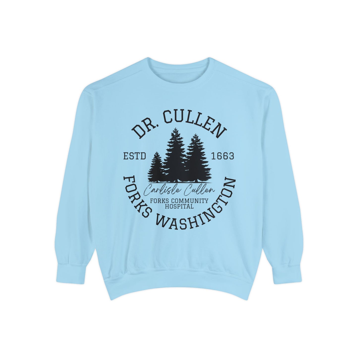 Comfort Colors® Twilight Saga Movie Book Sweatshirt - Dr. Carlisle Cullen