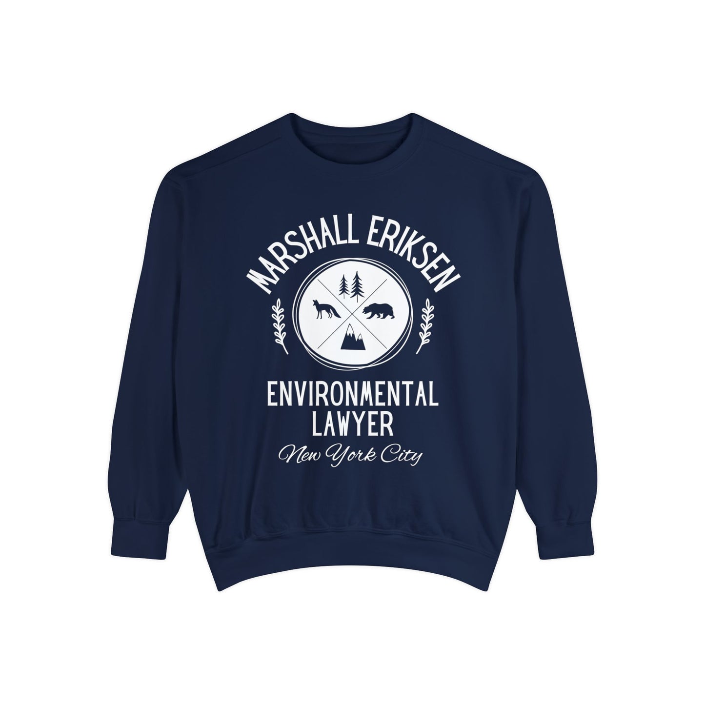 Comfort Colors® How I Met Your Mother TV Show Sweatshirt - Marshall Eriksen