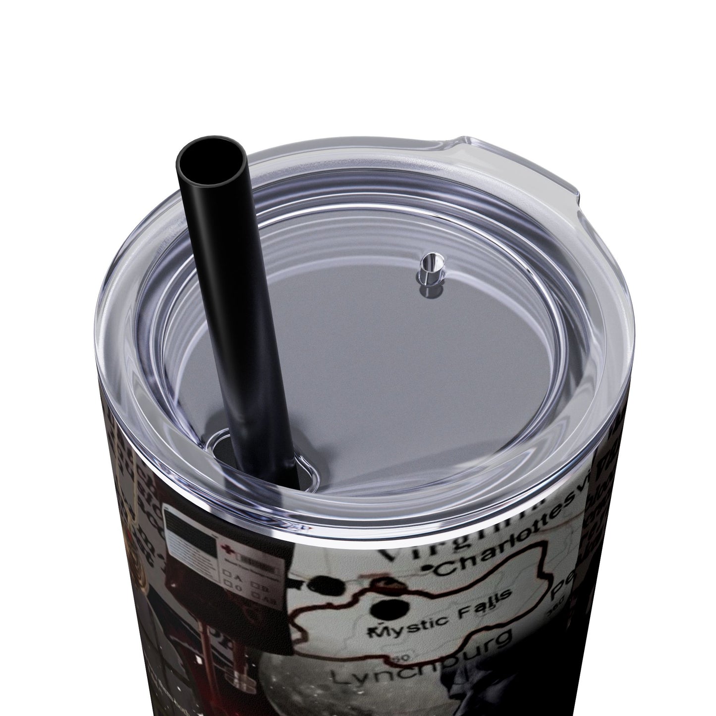 The Vampire Diaries TV Show 20oz Skinny Tumbler with Straw