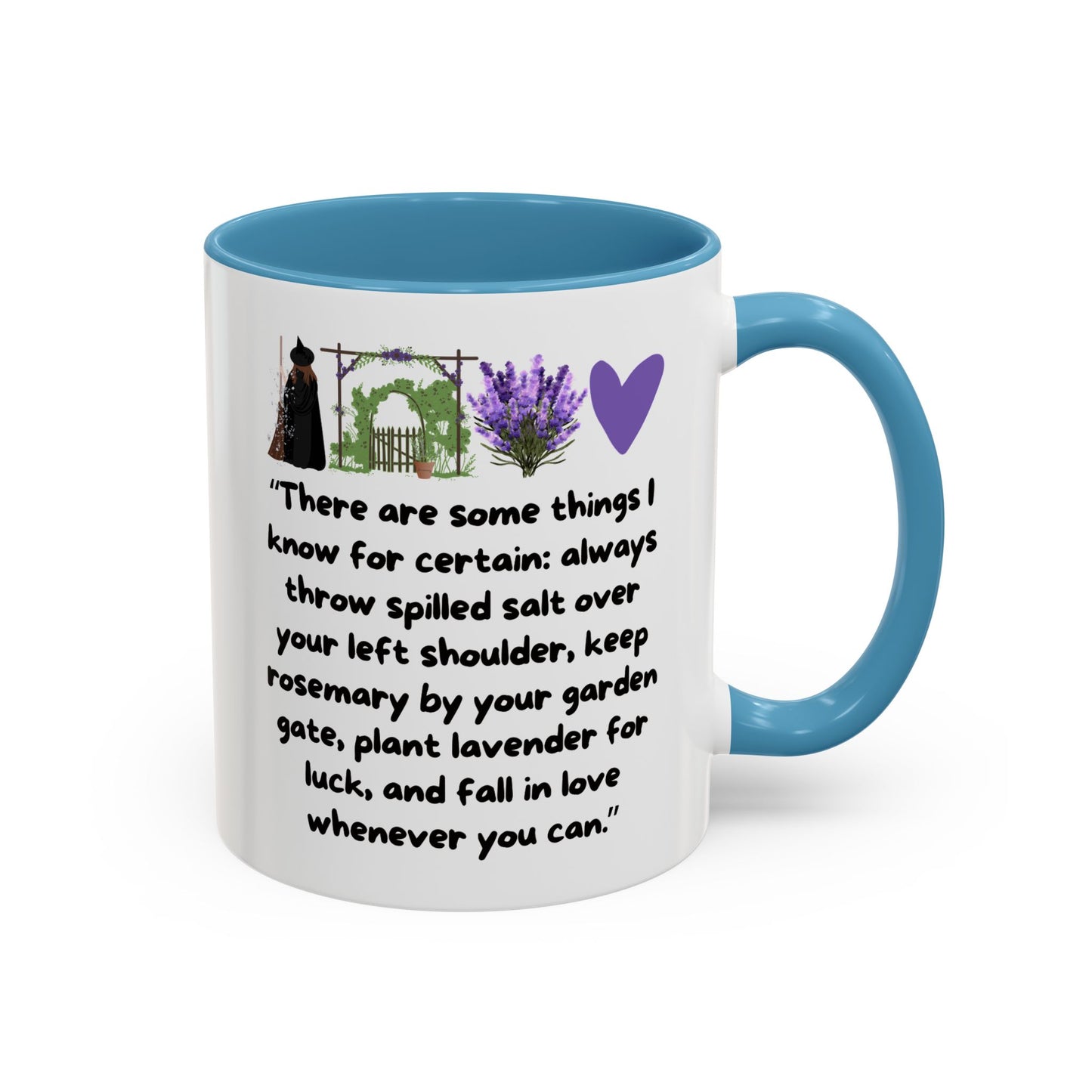 Practical Magic Colored Handle 11 oz or 15 oz Coffee Mug