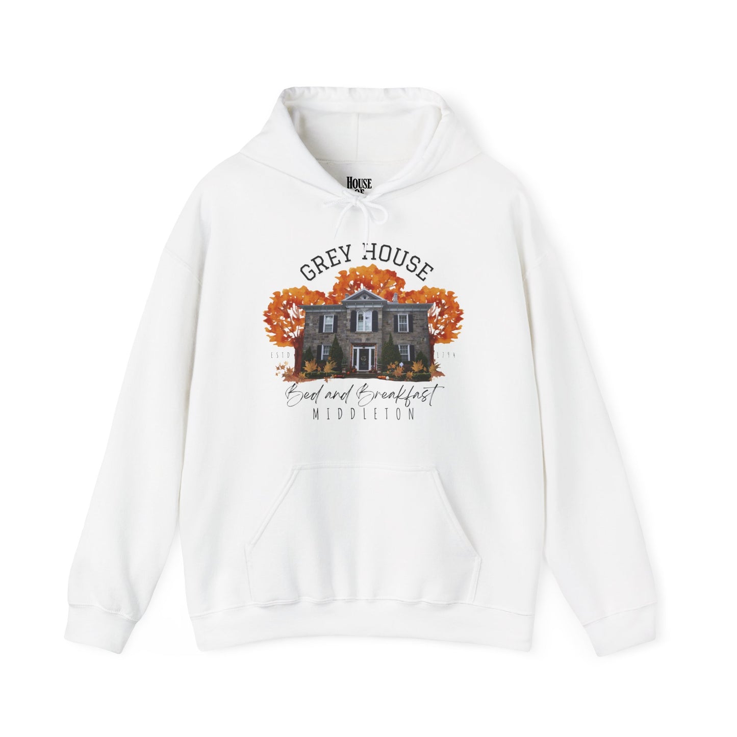 The Good Witch Hoodie - Grey House