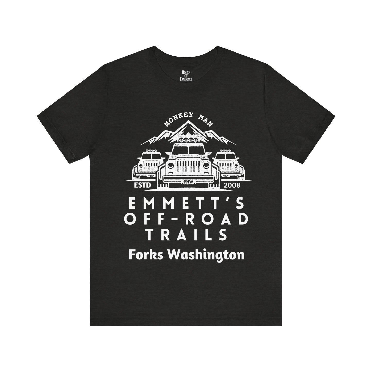 Twilight Saga Movie Book Shirt - Emmett Cullen