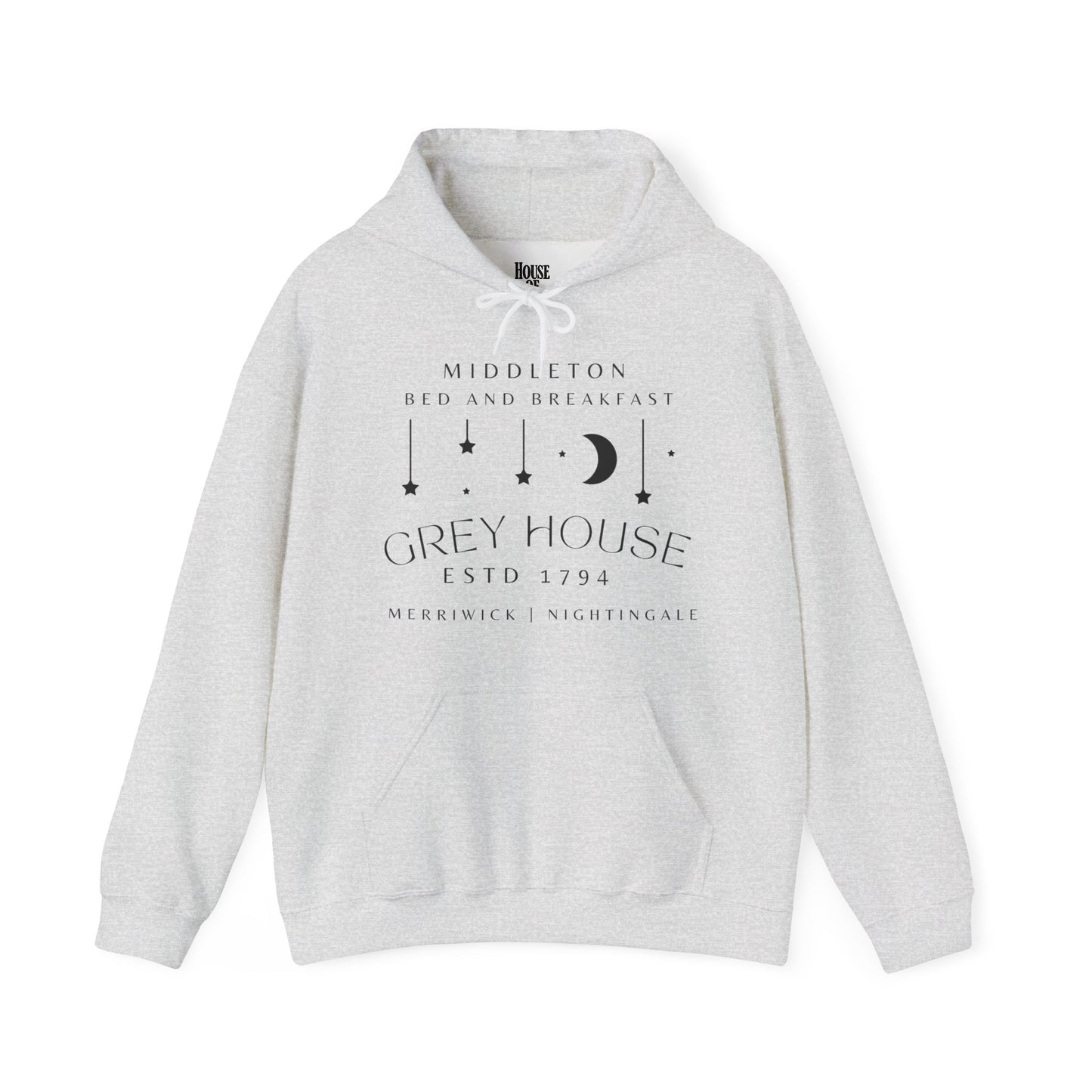 The Good Witch Hoodie - Grey House