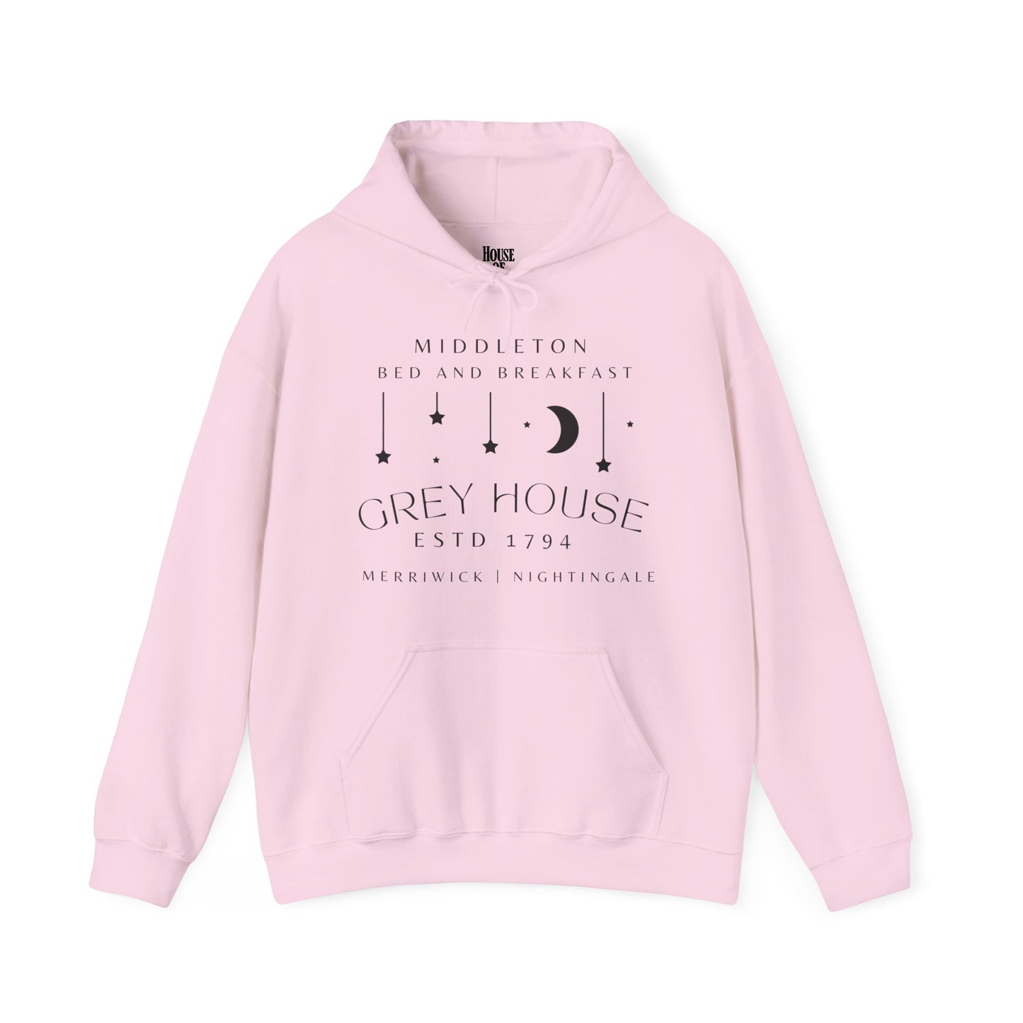 The Good Witch Hoodie - Grey House