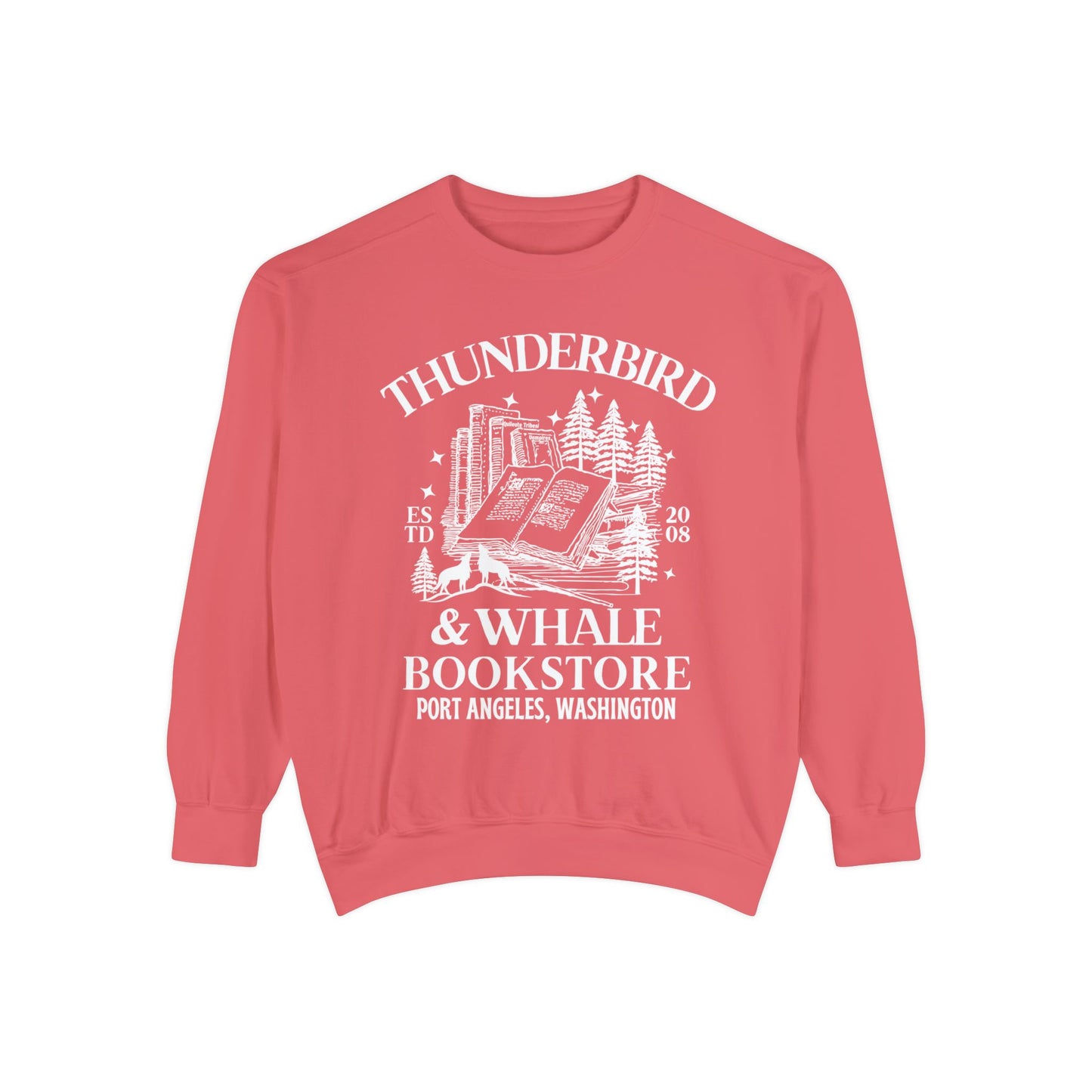 Comfort Colors® Twilight Saga Movie Book Sweatshirt - Thunderbird and Whale Bookstore