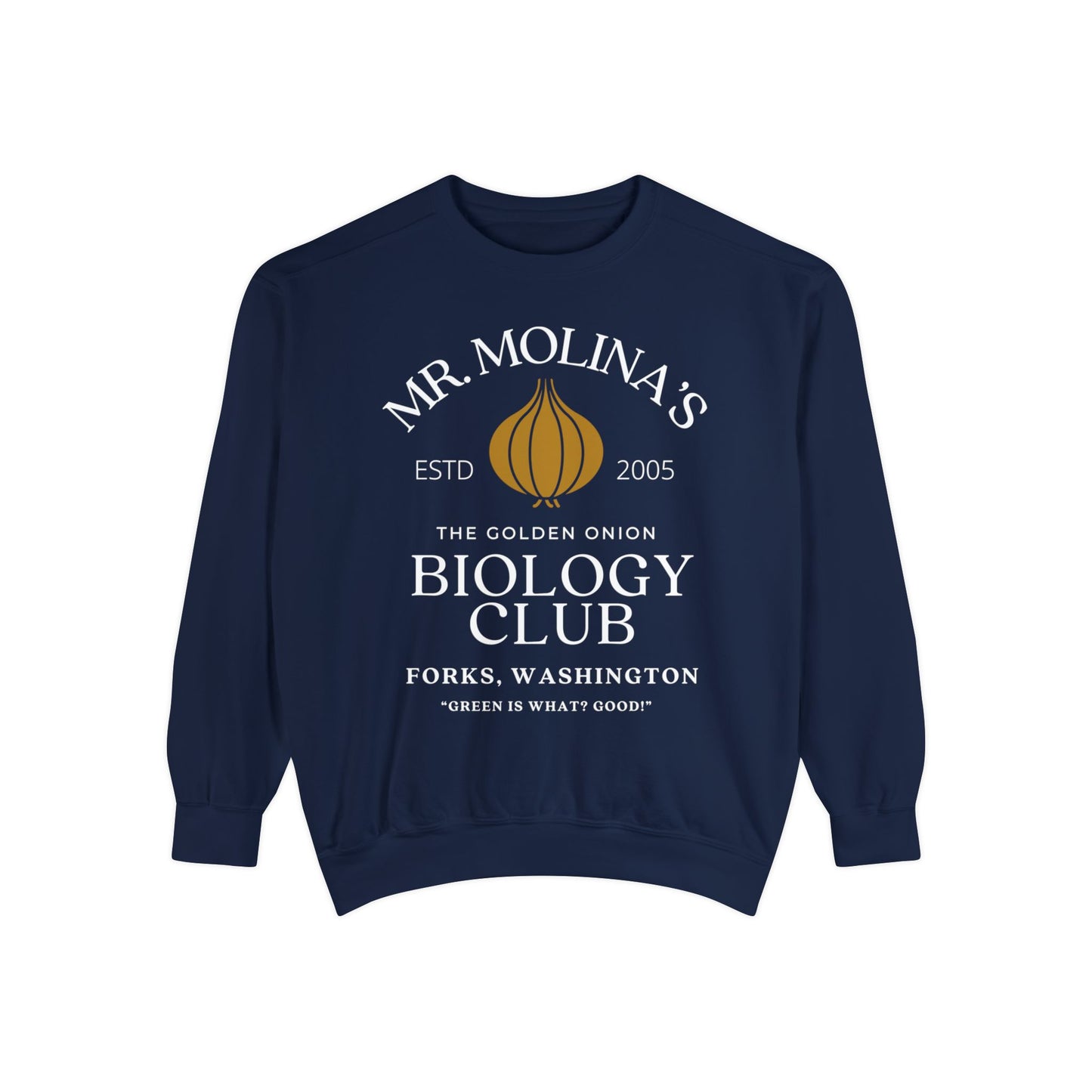 Comfort Colors® Twilight Saga Movie Book Sweatshirt - Mr Molina Biology Club