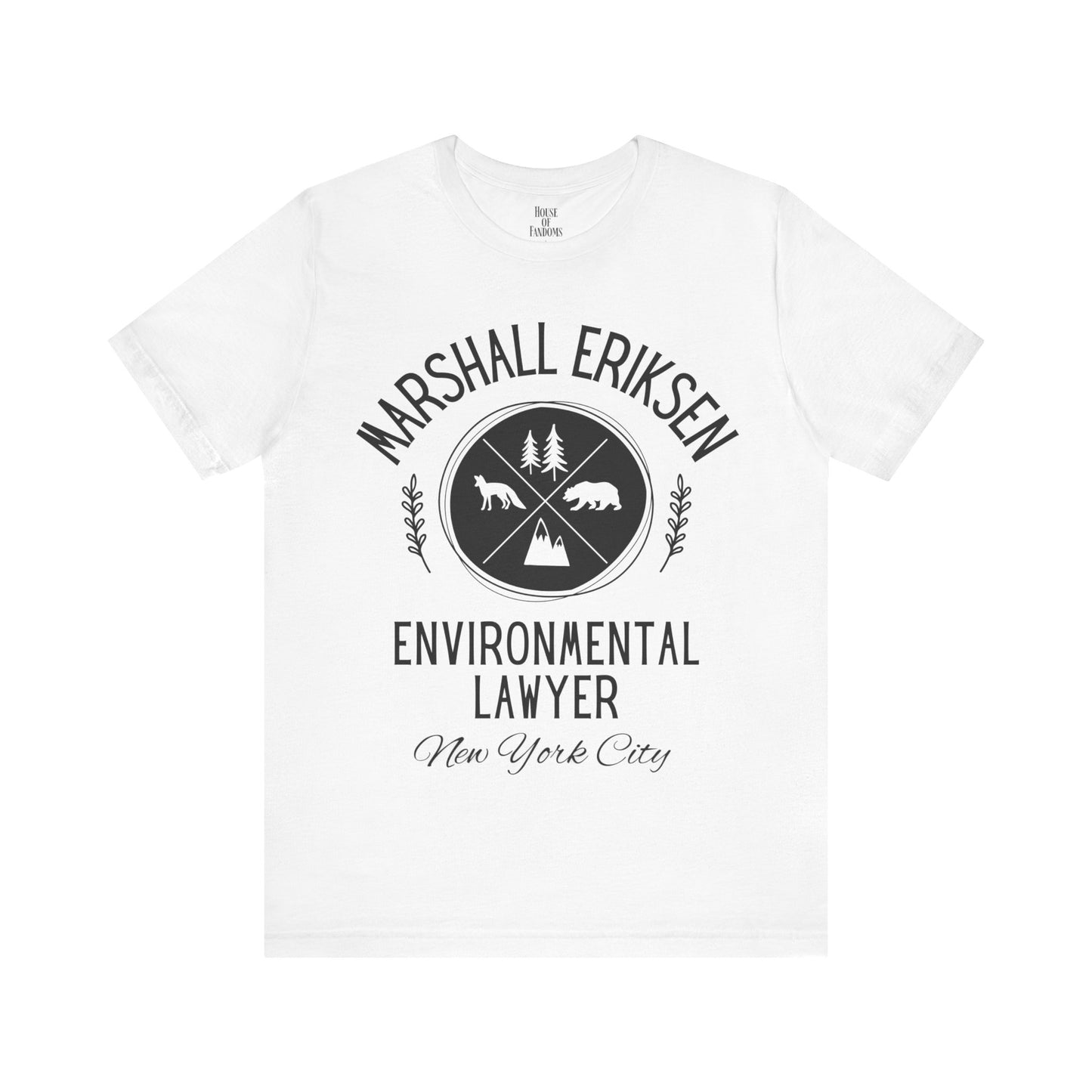 How I Met Your Mother Shirt - Marshall Eriksen - Environmental Lawyer