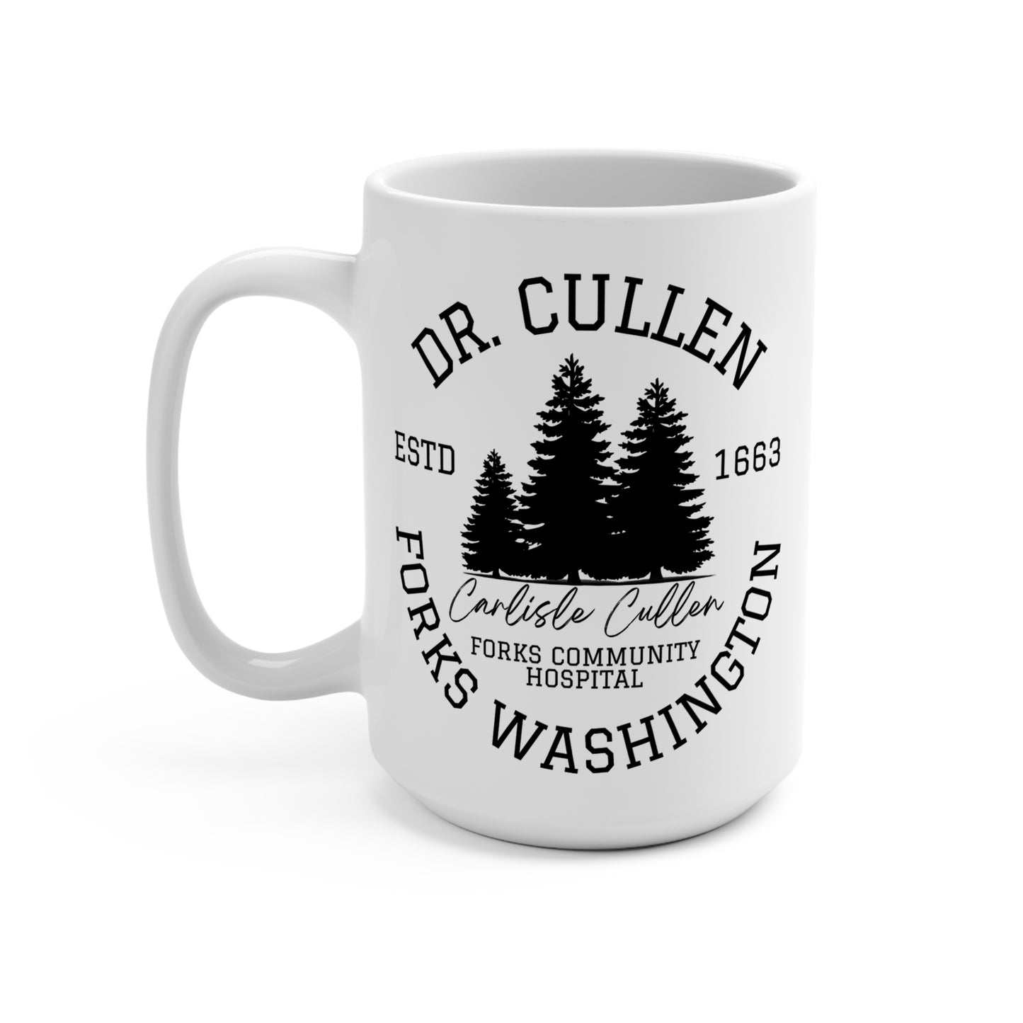 Twilight Saga Movie Book Coffee Mug - 15 oz - Dr. Carlisle Cullen