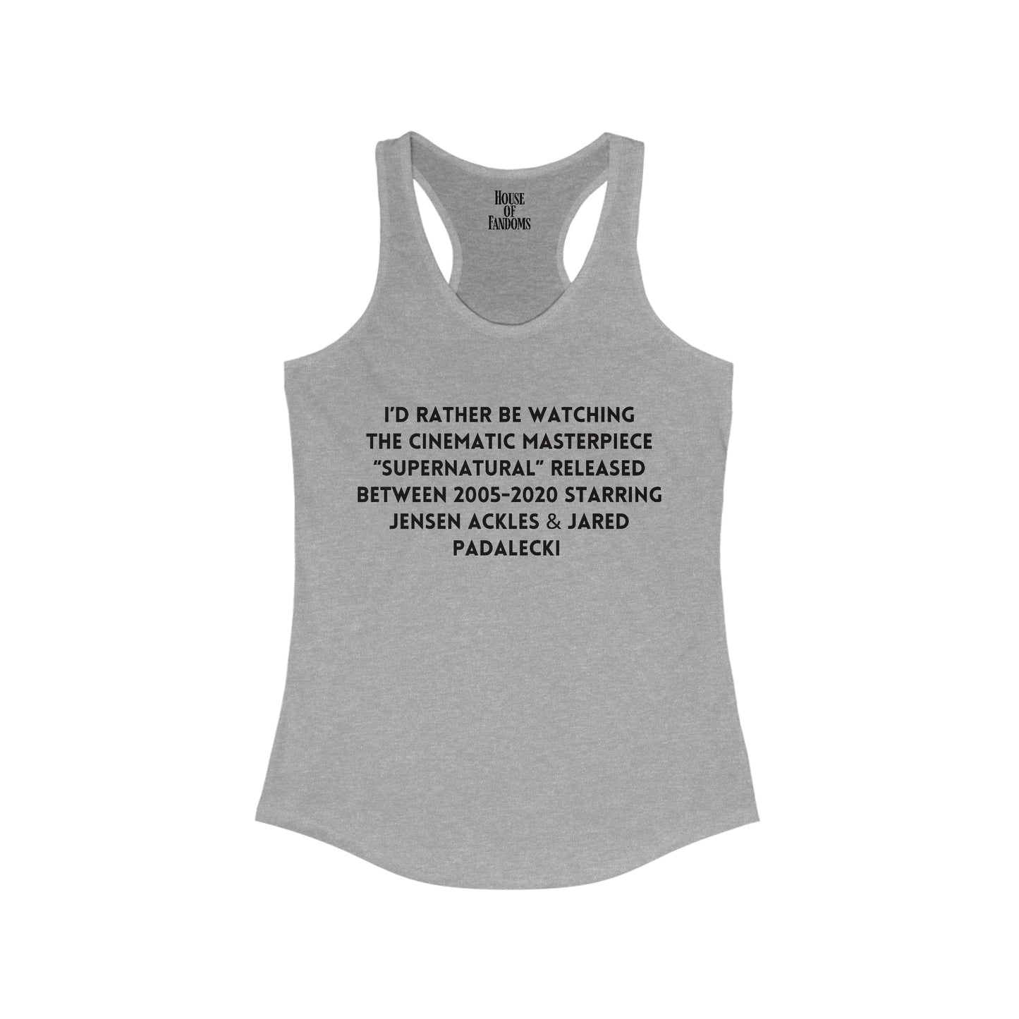 Supernatural TV Show Shirt Tank