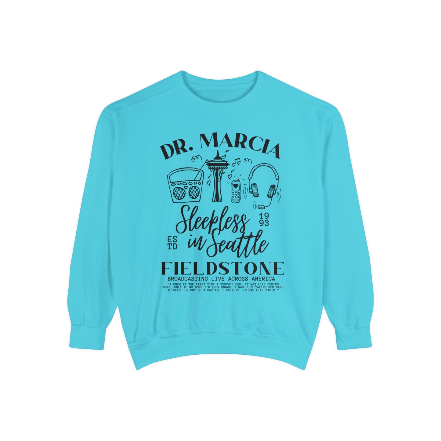 Comfort Colors® Sleepless in Seattle Movie Sweatshirt