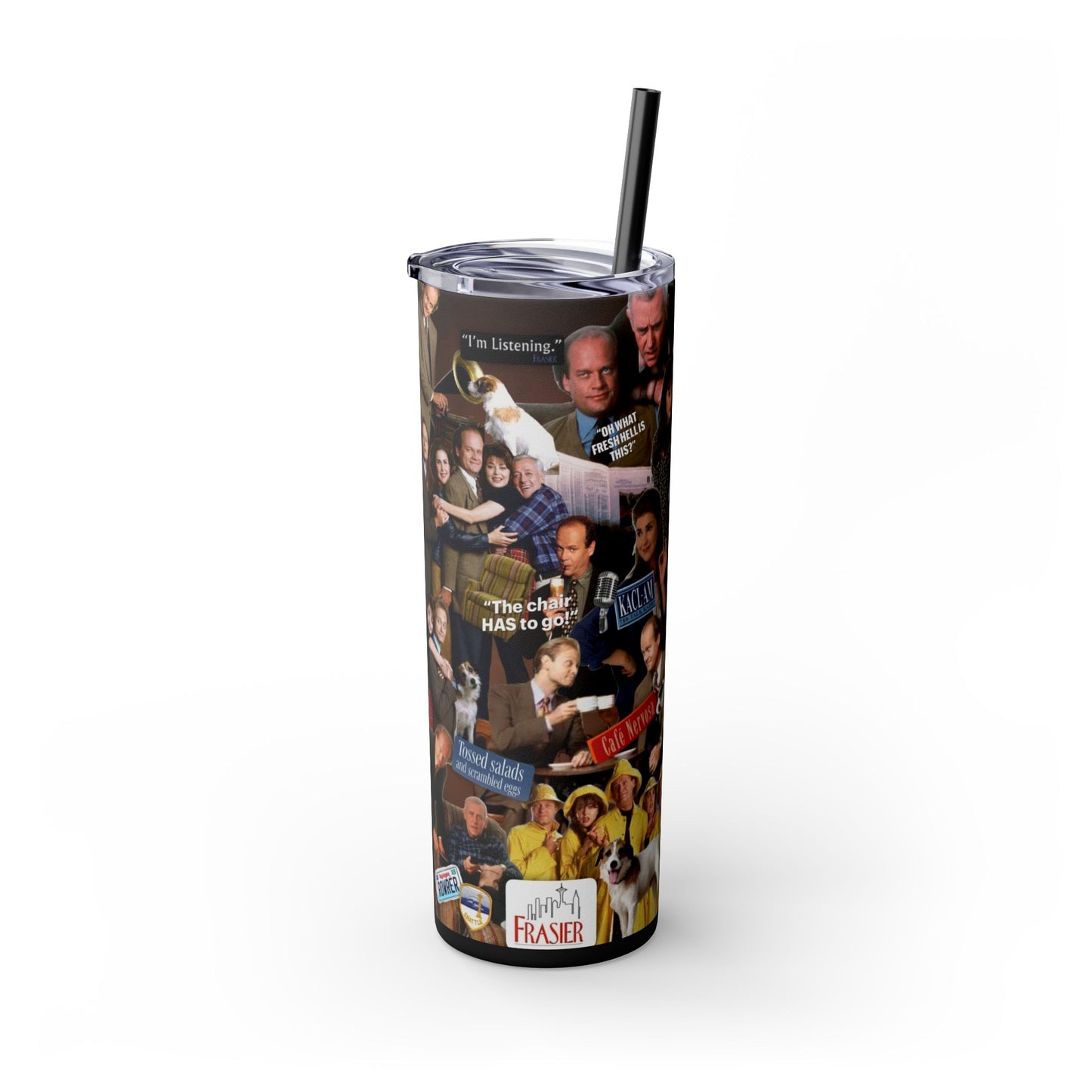 Frasier TV Show Skinny Tumbler