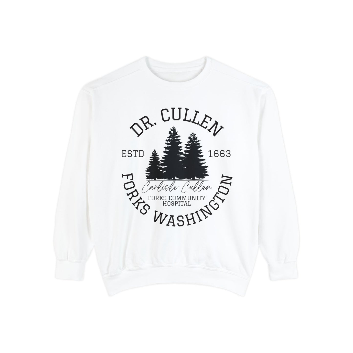 Comfort Colors® Twilight Saga Movie Book Sweatshirt - Dr. Carlisle Cullen