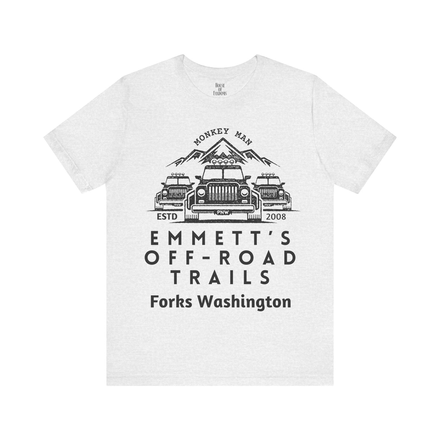 Twilight Saga Movie Book Shirt - Emmett Cullen