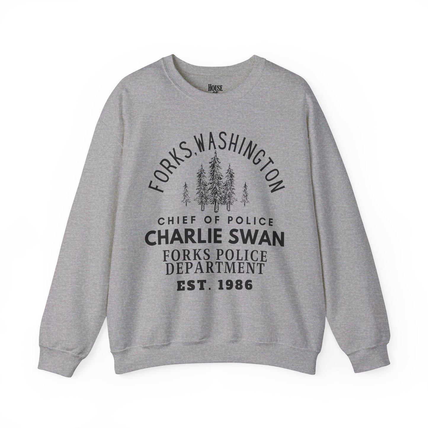 Twilight Saga Movie Sweatshirt - Sheriff Chalie Swan