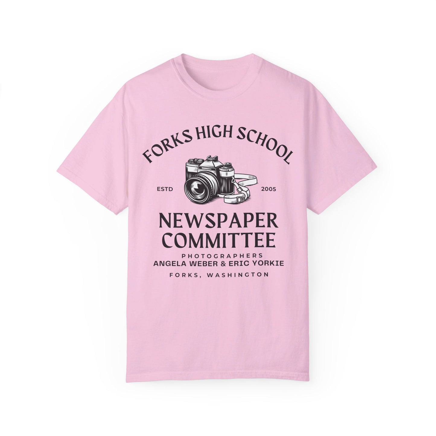 Comfort Colors® Twilight Saga Movie Book Shirt - Forks High School Newspaper Committee