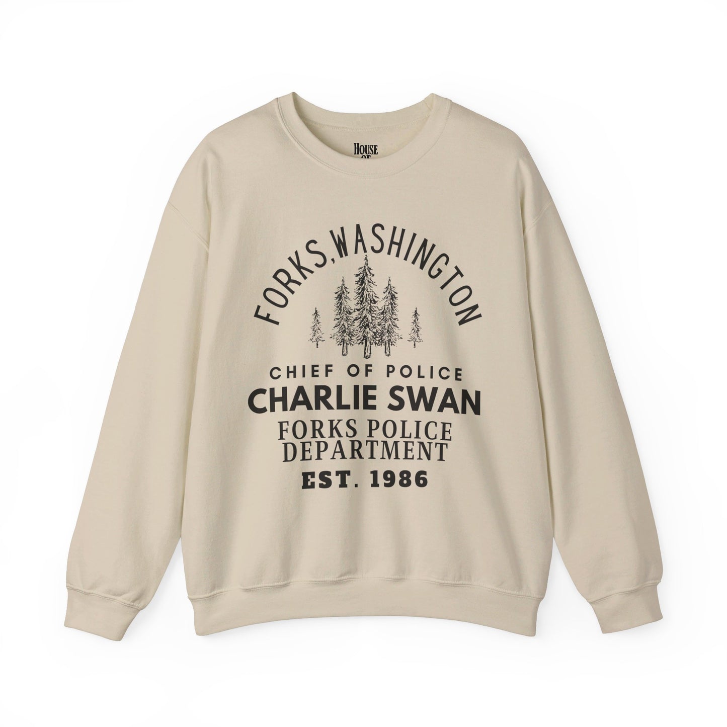 Twilight Saga Movie Sweatshirt - Sheriff Chalie Swan