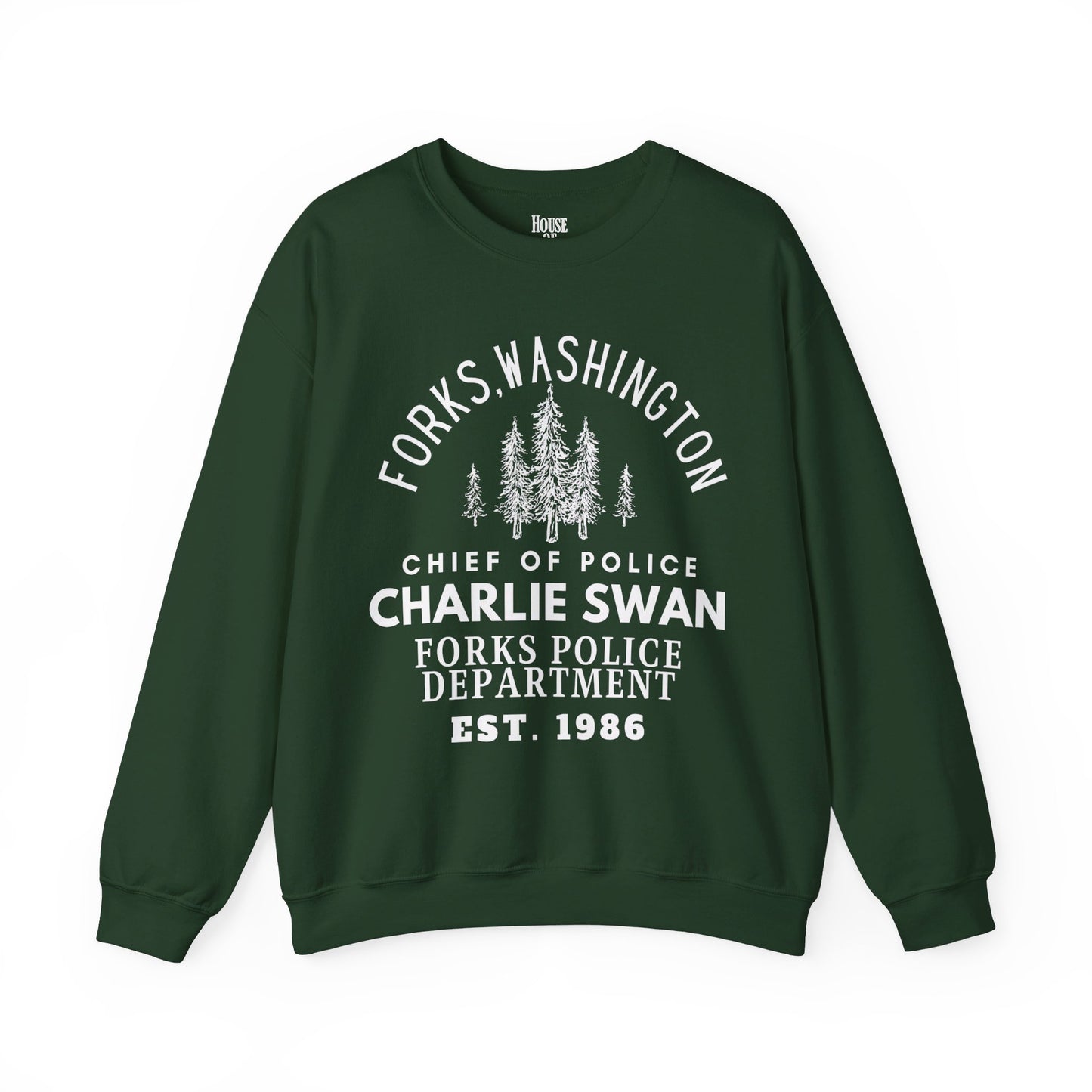 Twilight Saga Movie Sweatshirt - Sheriff Chalie Swan