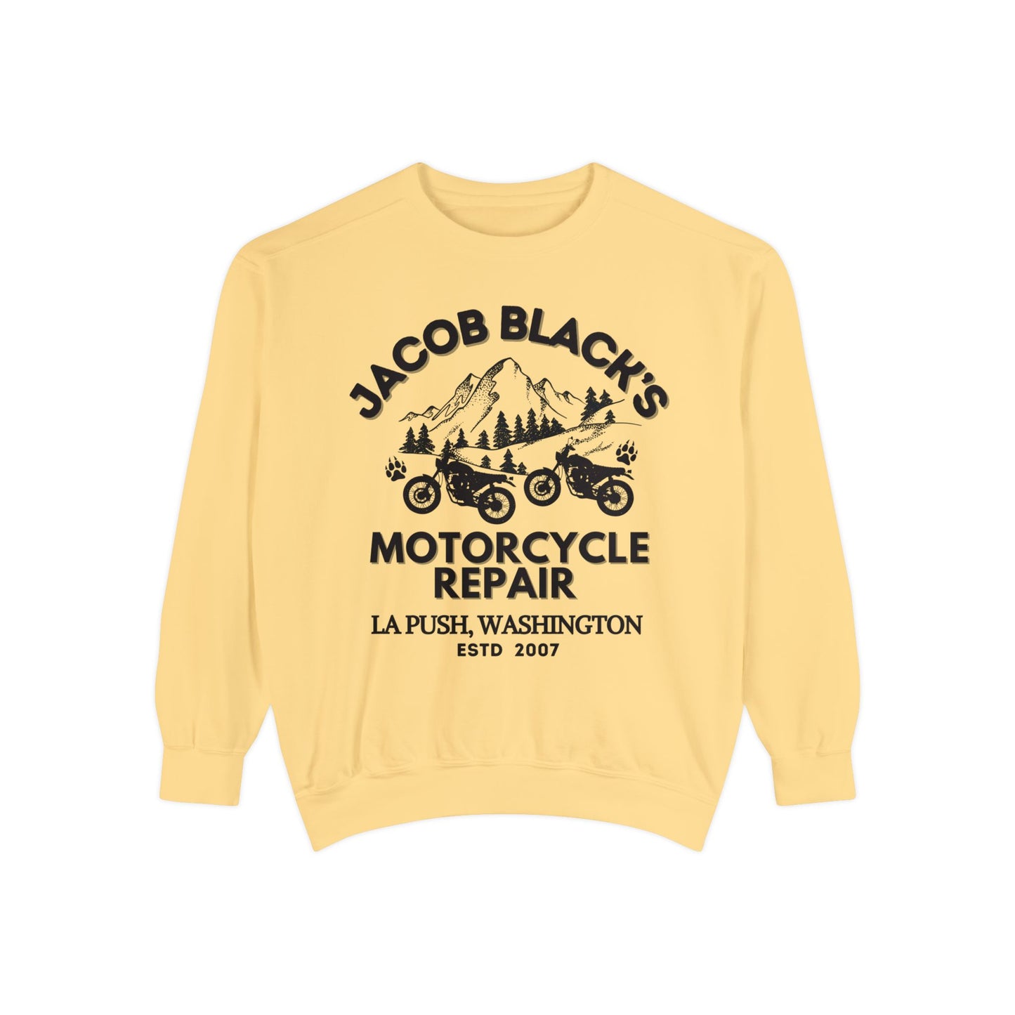 Comfort Colors® Twilight Saga Movie Book Sweatshirt - Jacob Black