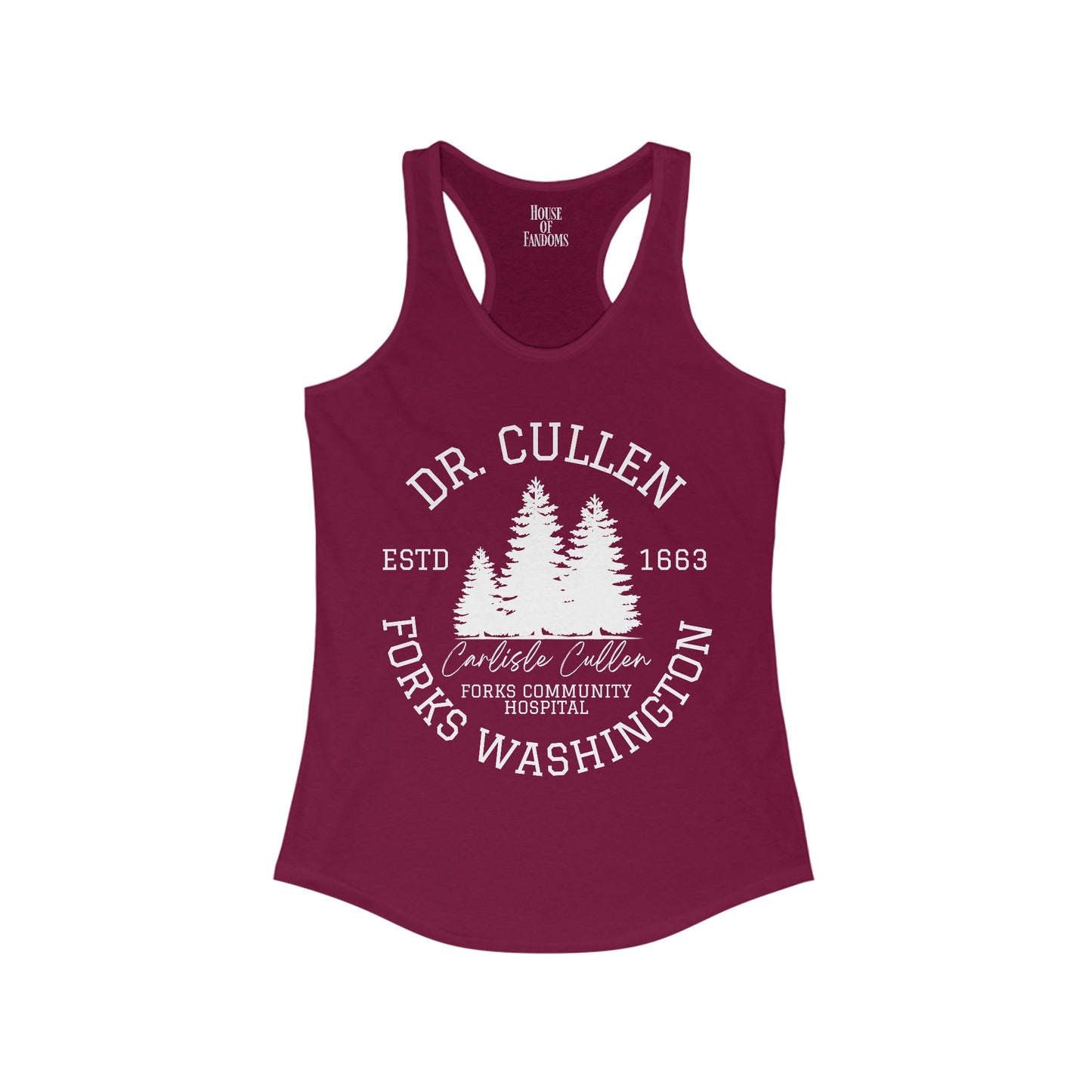 Twilight Saga Movie Book Shirt Tank - Dr Carlisle Cullen