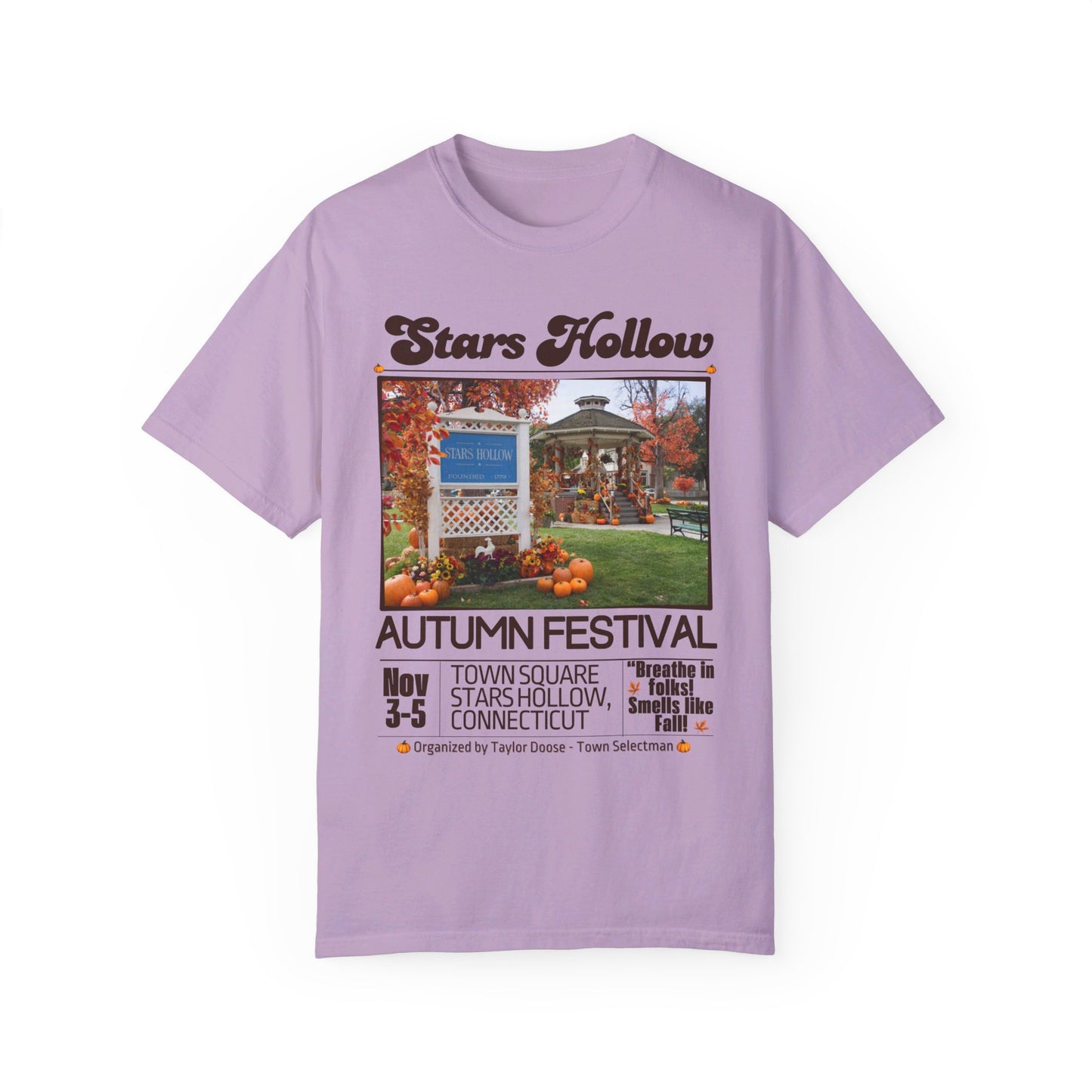 Comfort Colors® Gilmore Girls Shirt - Stars Hollow Autumn Festival