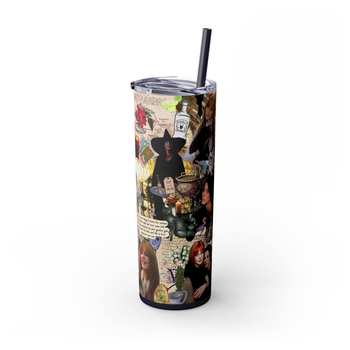 Owens Apothecary Skinny Tumbler - Practical Magic Movie Witchy Gift Magic Halloween