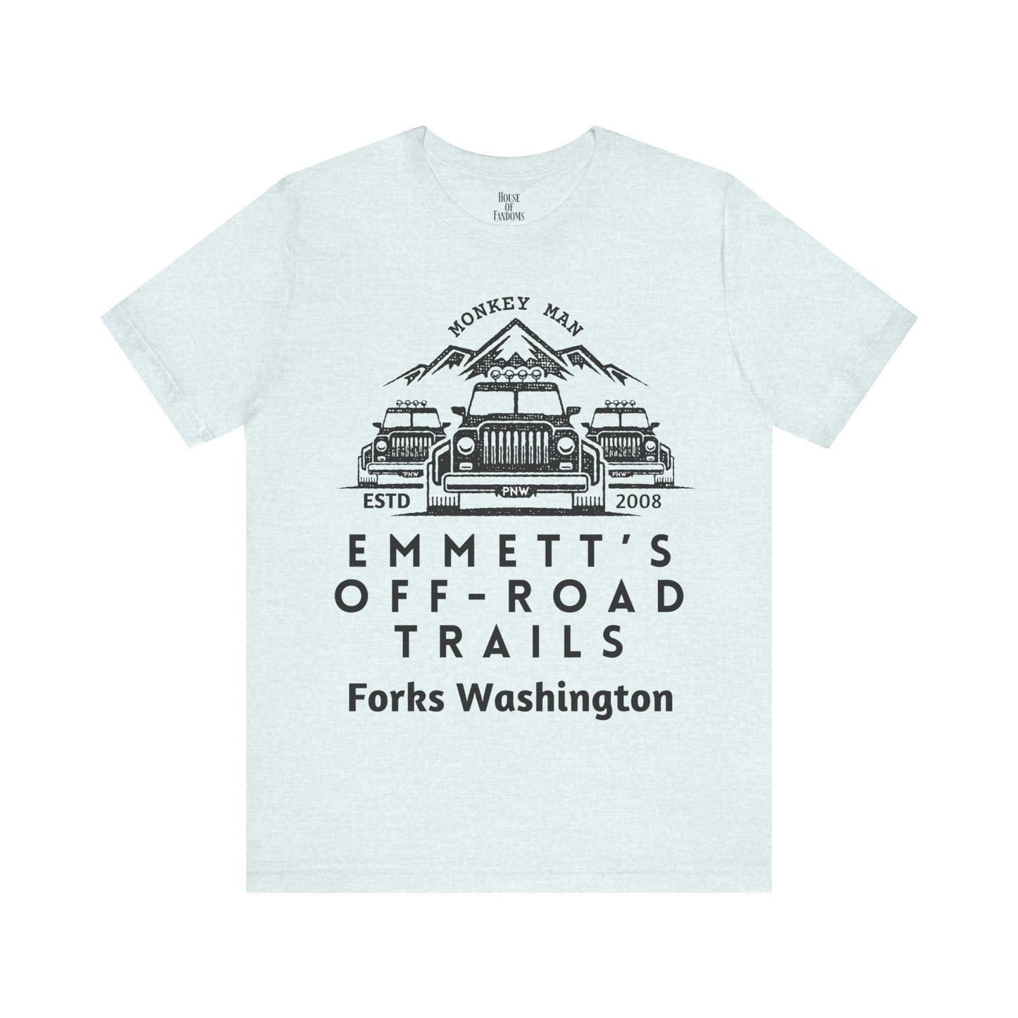 Twilight Saga Movie Book Shirt - Emmett Cullen