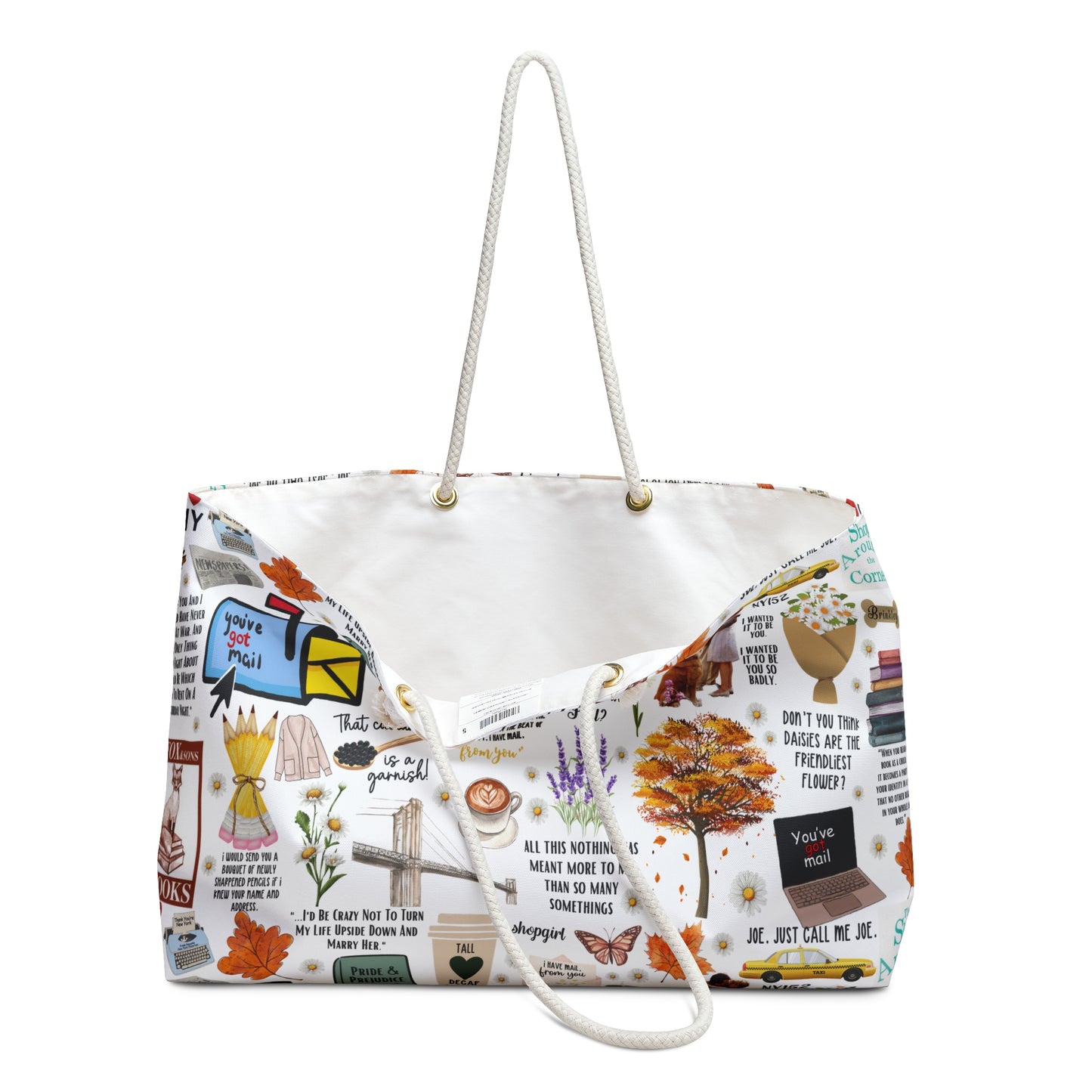 You've Got Mail Movie Weekender Bag